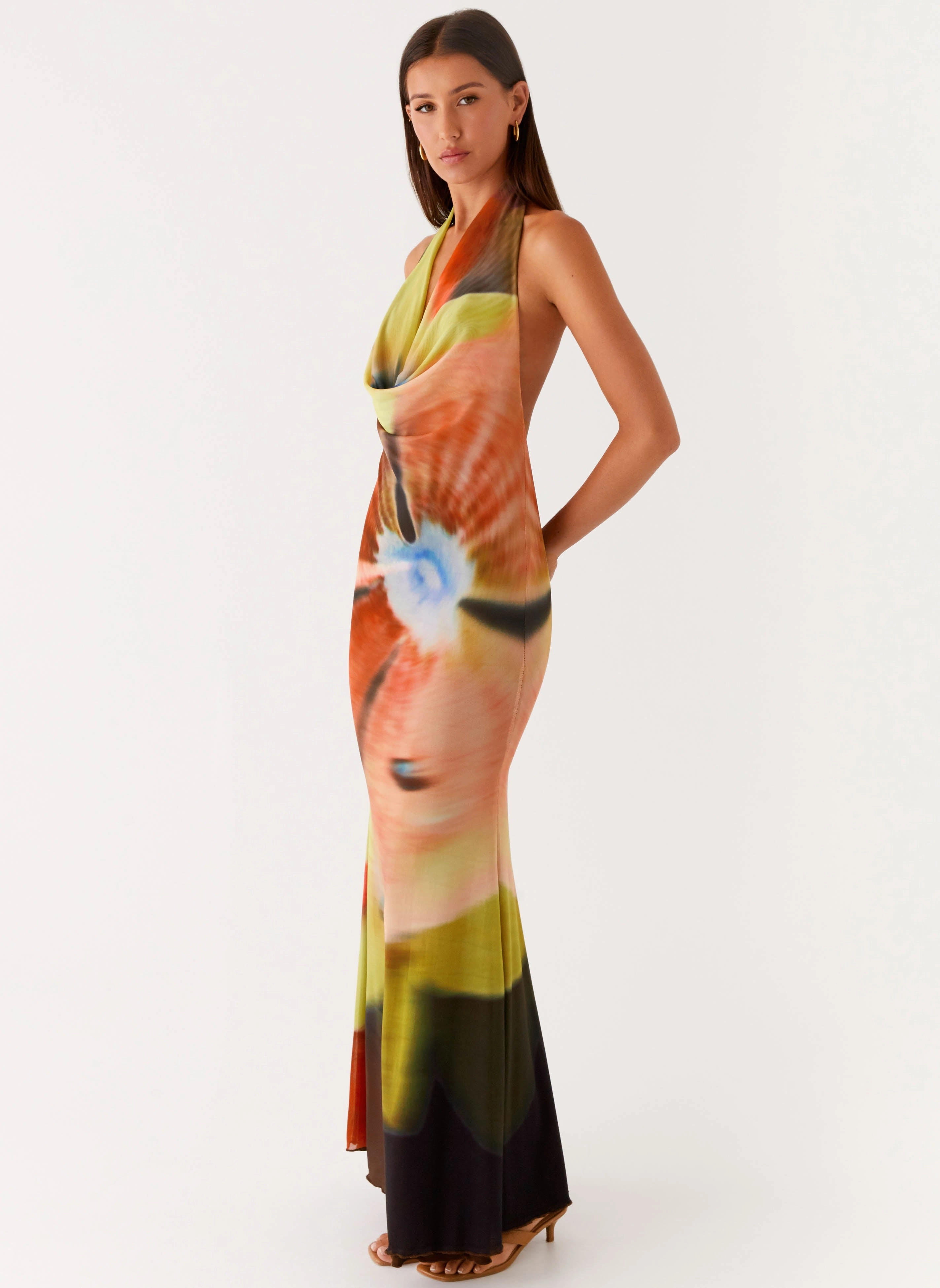 Stylish Choice Walk Grace Raellia Maxi Dress - Moody Floral
