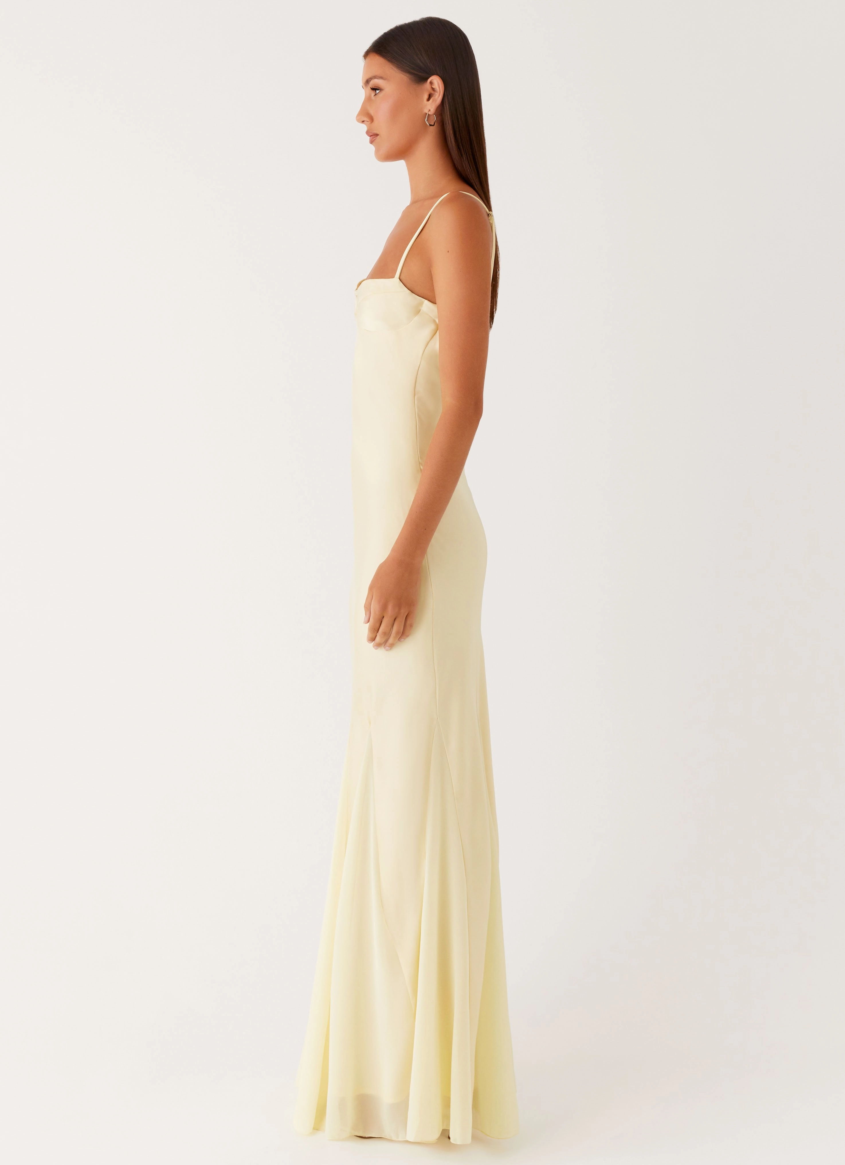 Ravello Maxi Dress - Sunny Yellow Sleek Design Soft and Stylish
