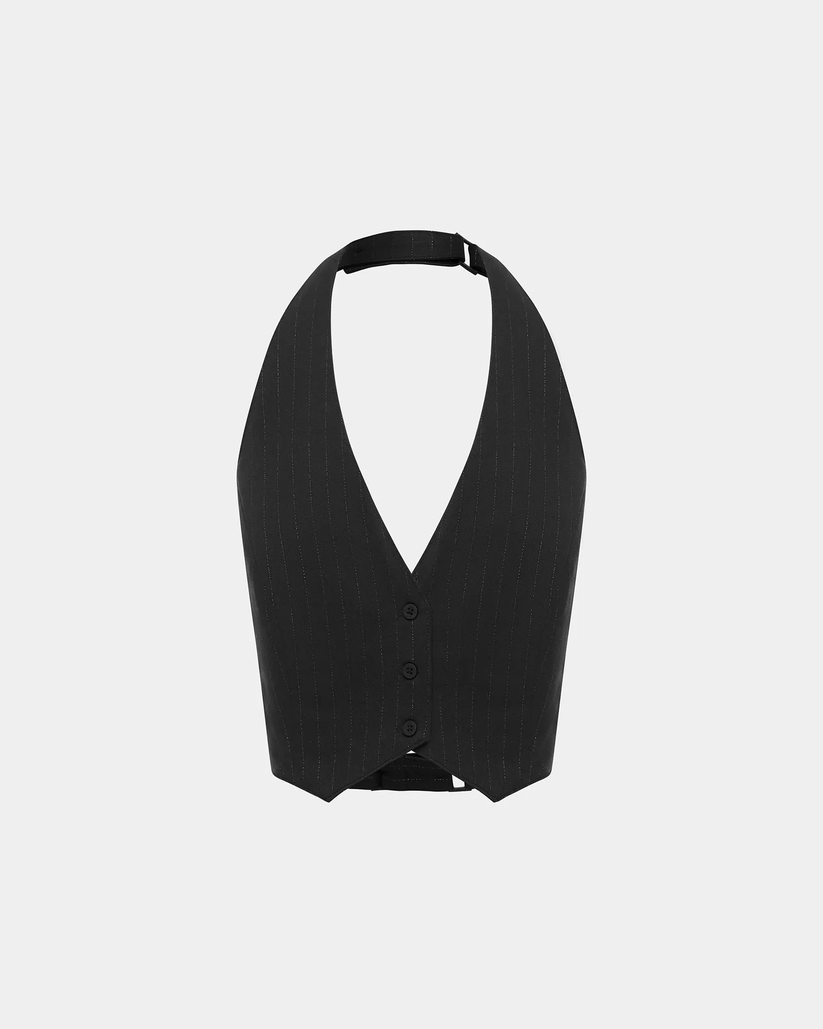 Soft Cotton REBEL WAISTCOAT PINSTRIPE Hypoallergenic Lining