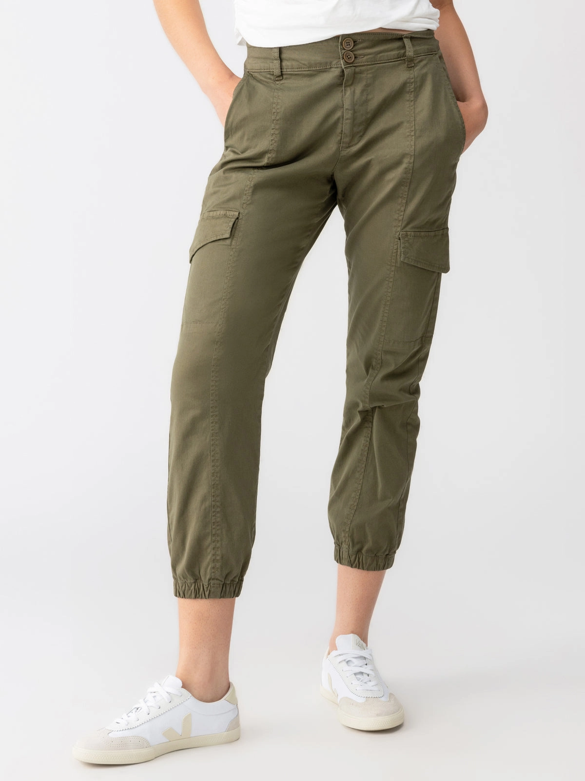 Rebel Standard Rise Pant Hiker Green Ribbed Hem Finish MinimalistAesthetic