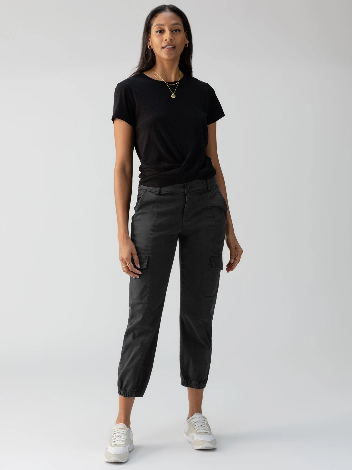 Ethically Sourced Material Rebel Standard Rise Pant Obsidian