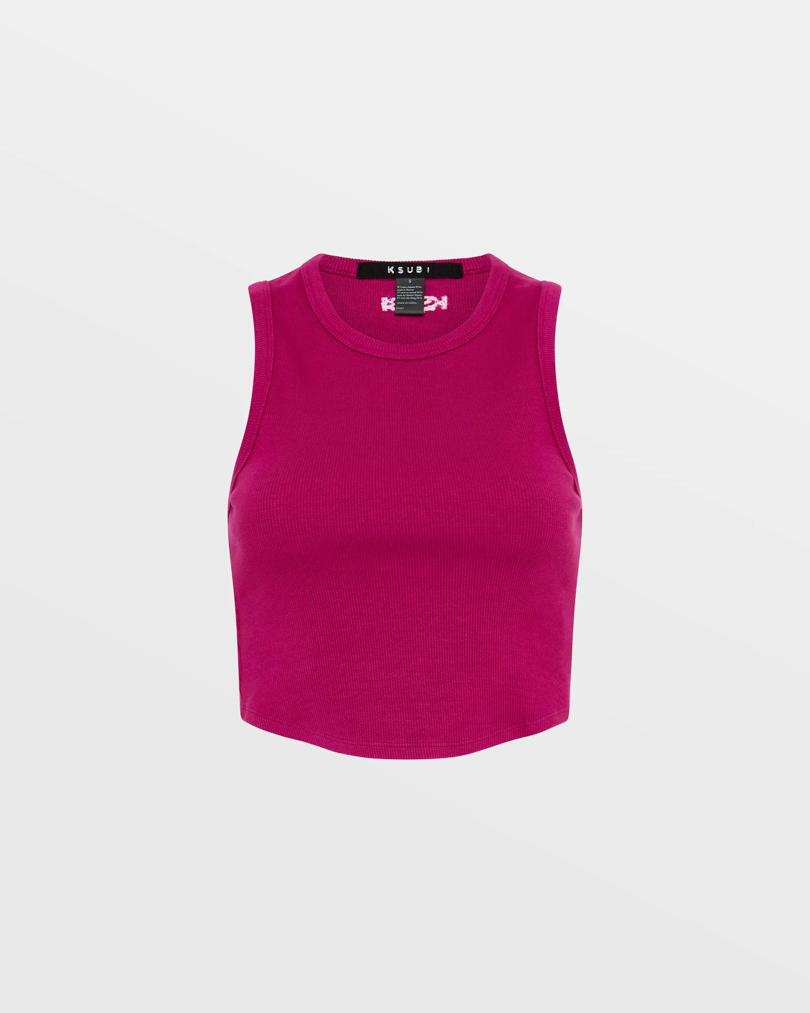 NonRestrictiveCollar Recycled fabric SYNDICATE TANK ORCHID