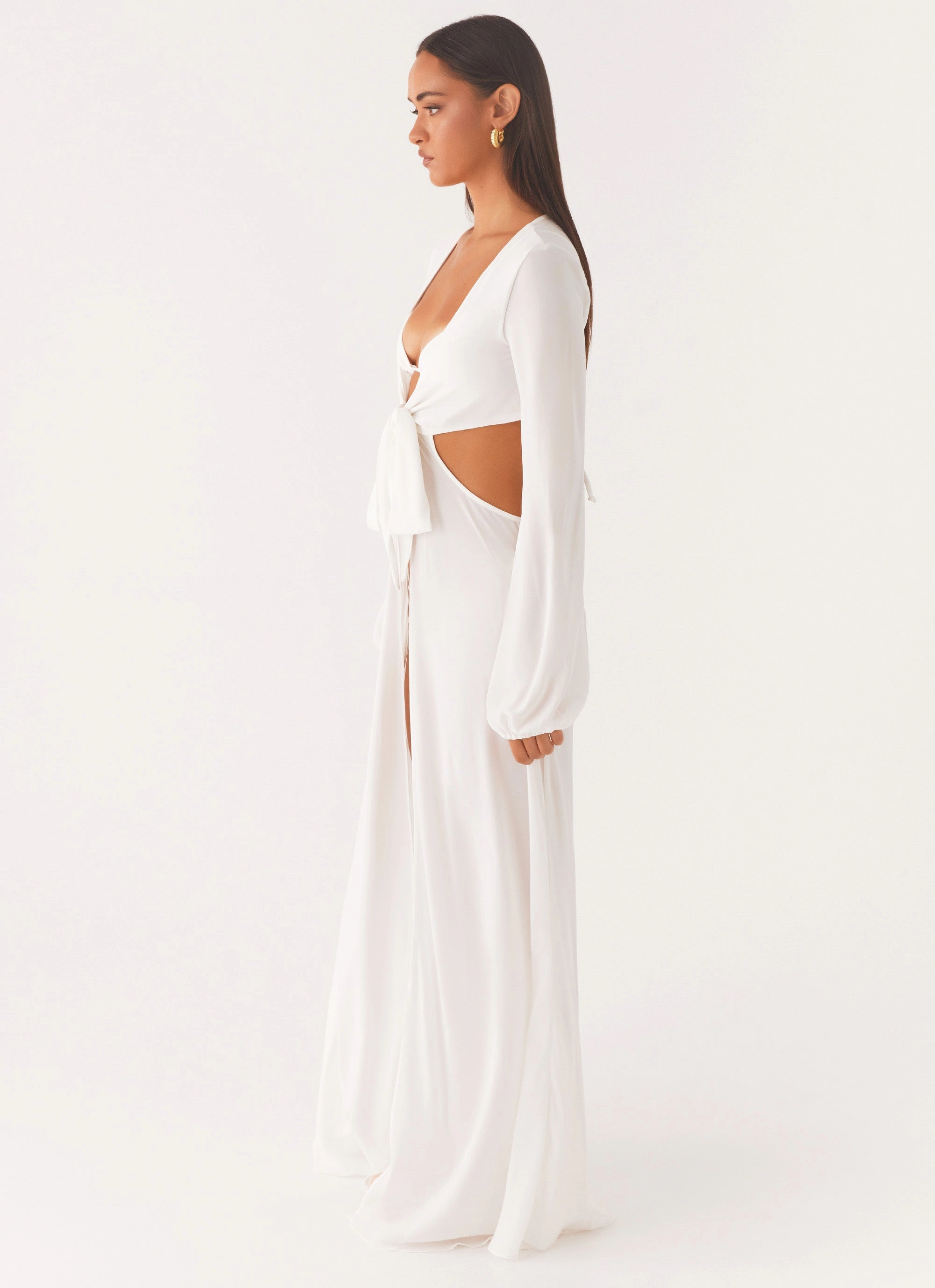 Coastal Maxi Dress - White Daily Ready