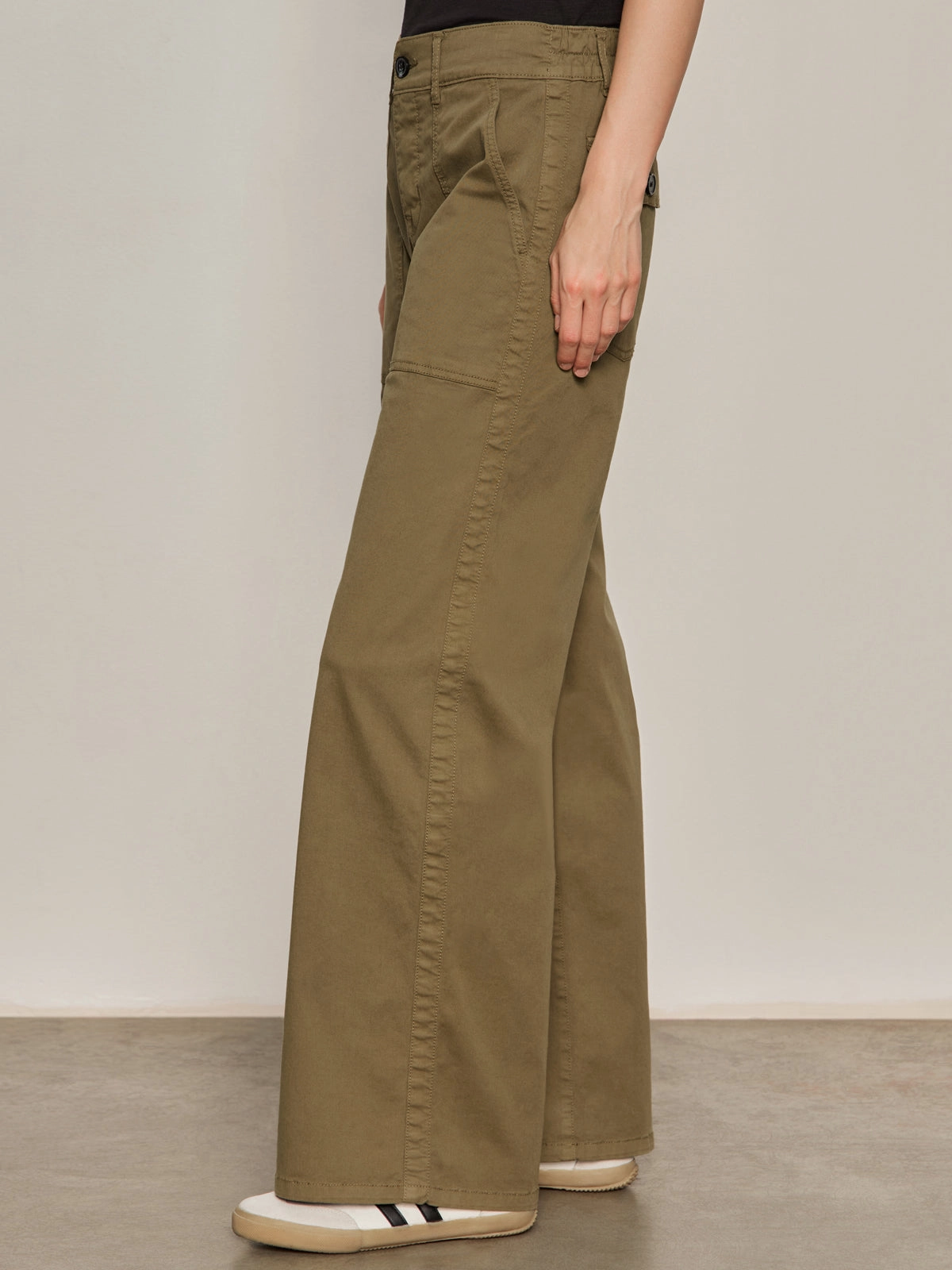Recycled Polyester Cruiser Full Length Pant Dirty Martini