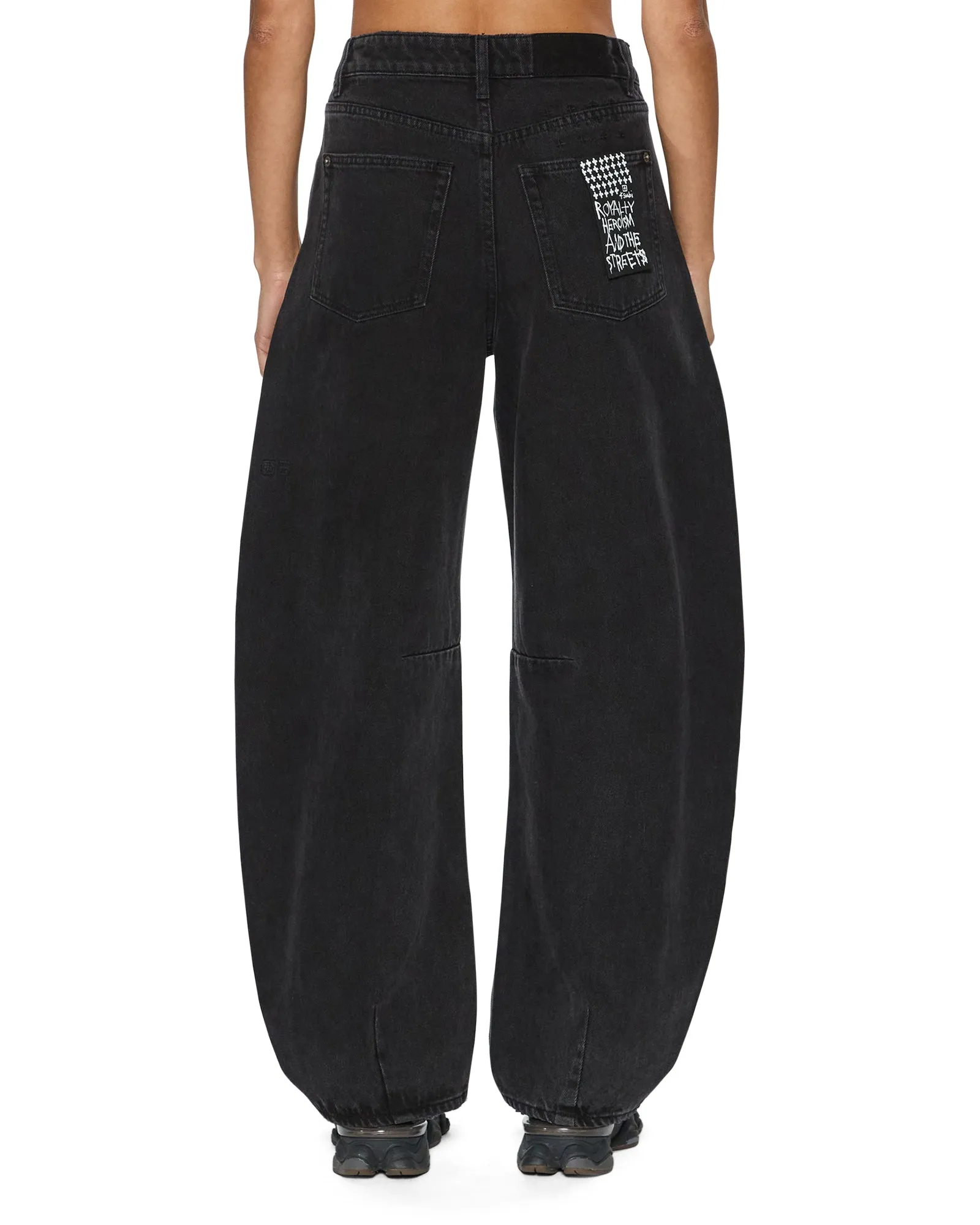 High Visibility Trim AntiStaticFabric BARREL JEAN NOIR