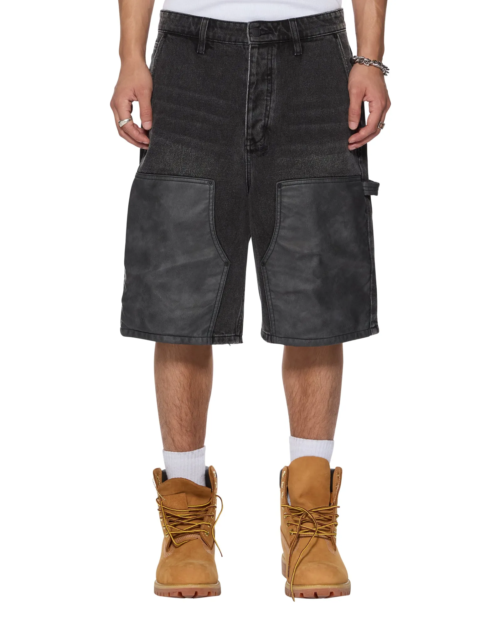 Ombre effect Versatile Piece MAXX OPERATOR SHORT TORQUED BLACK
