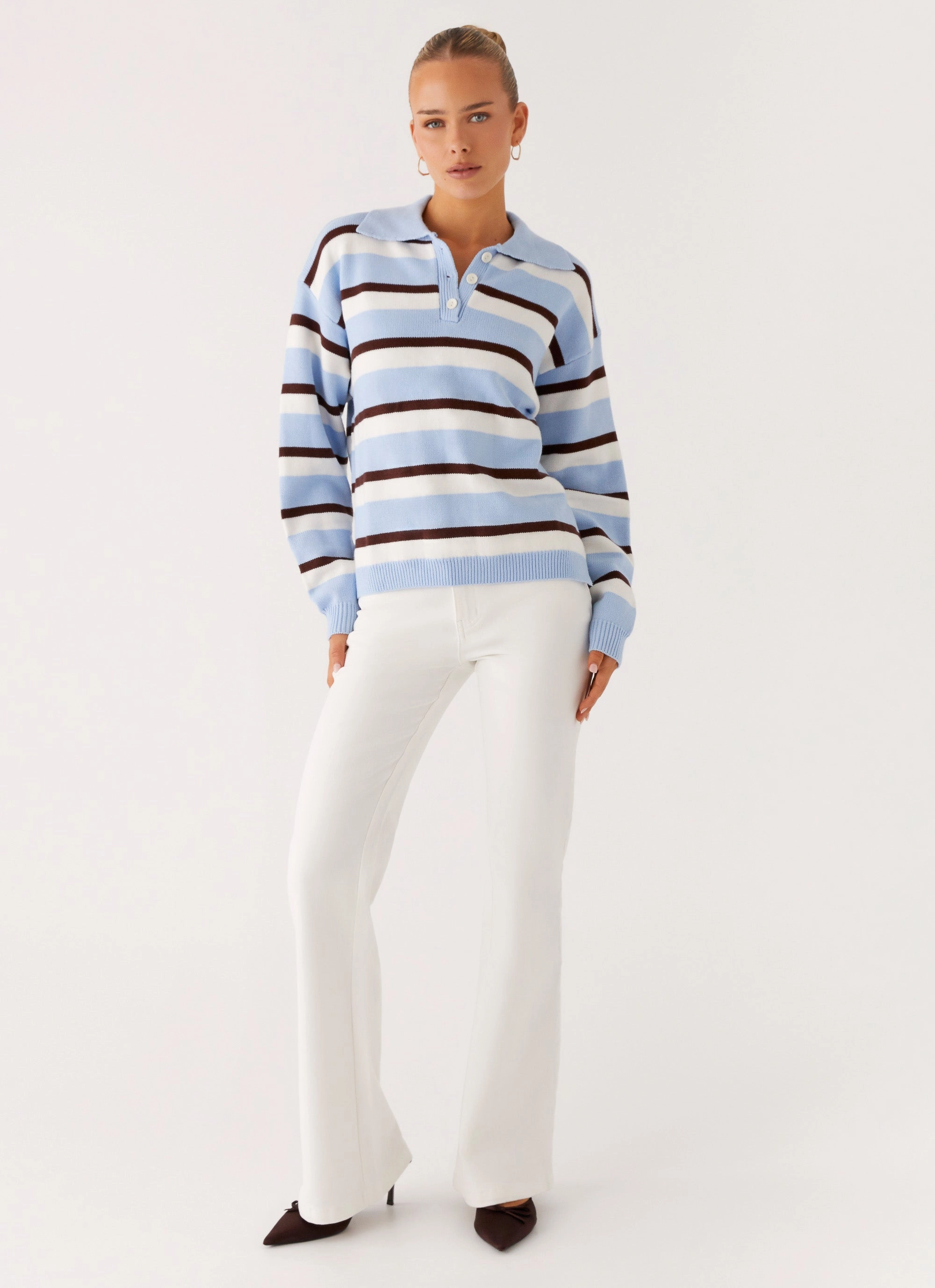 Aldo Bootleg Jeans - White Perfect Shape