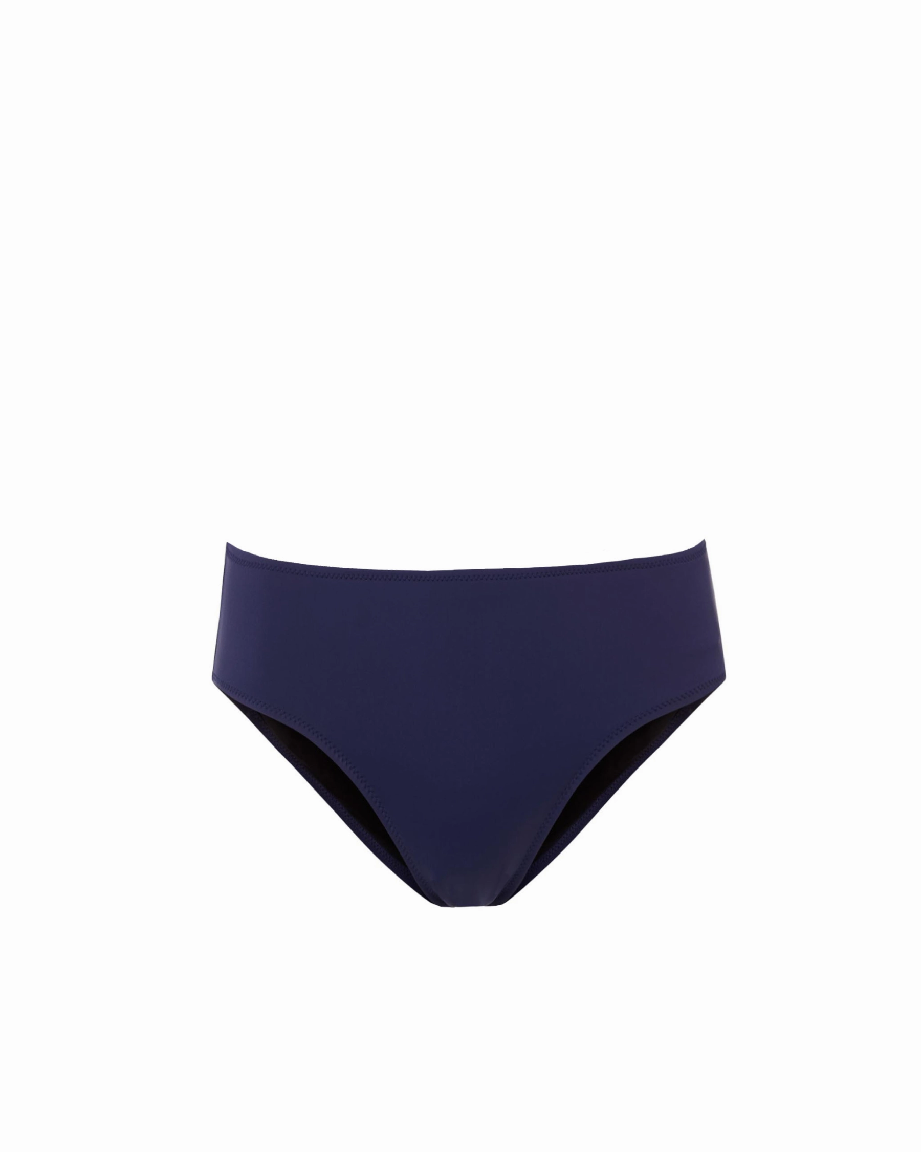 Odor Control Fabric Classic Midrise Bottom In Navy Texture