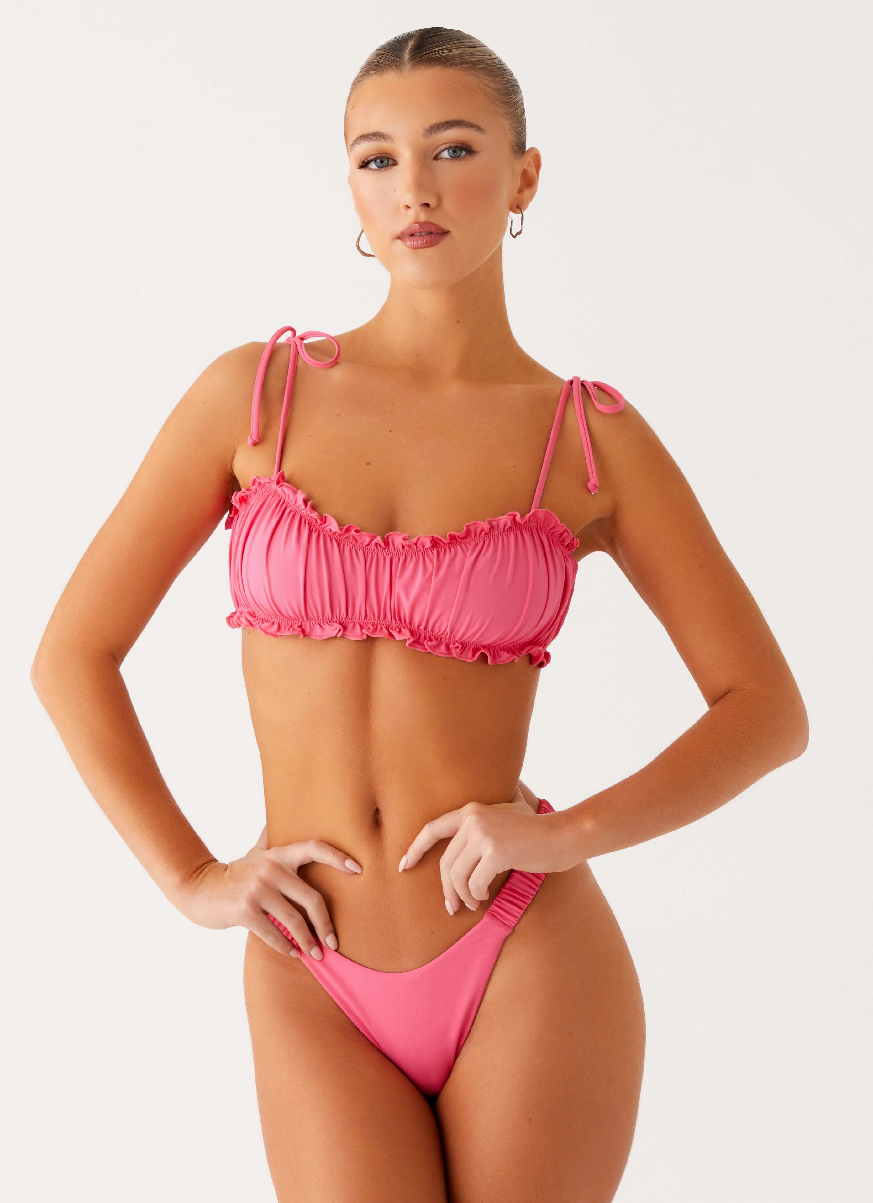 El Nido Bikini Top - Pink Casual Pool