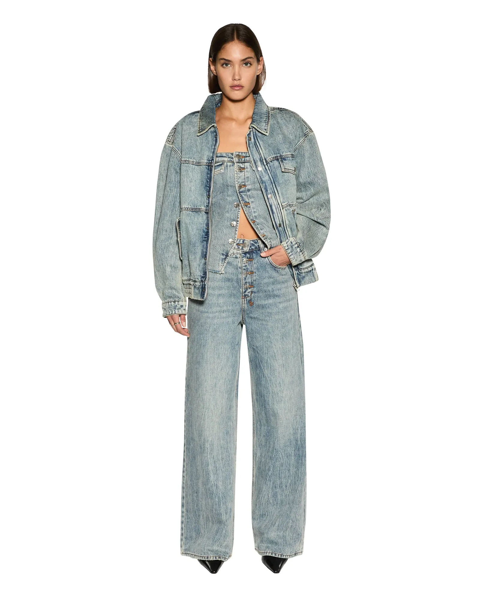 RETRO BUSTIER YOUTH BioBased Dye Process SeamlessDesign