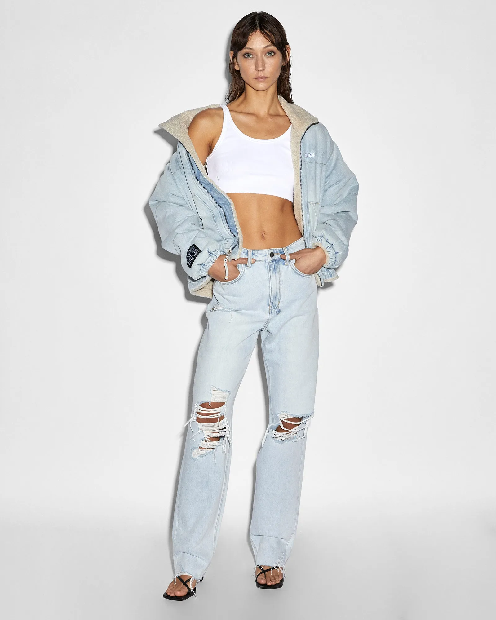 Stole Opinion REVERSIBLE PUFFER JACKET DRIFT / TAN