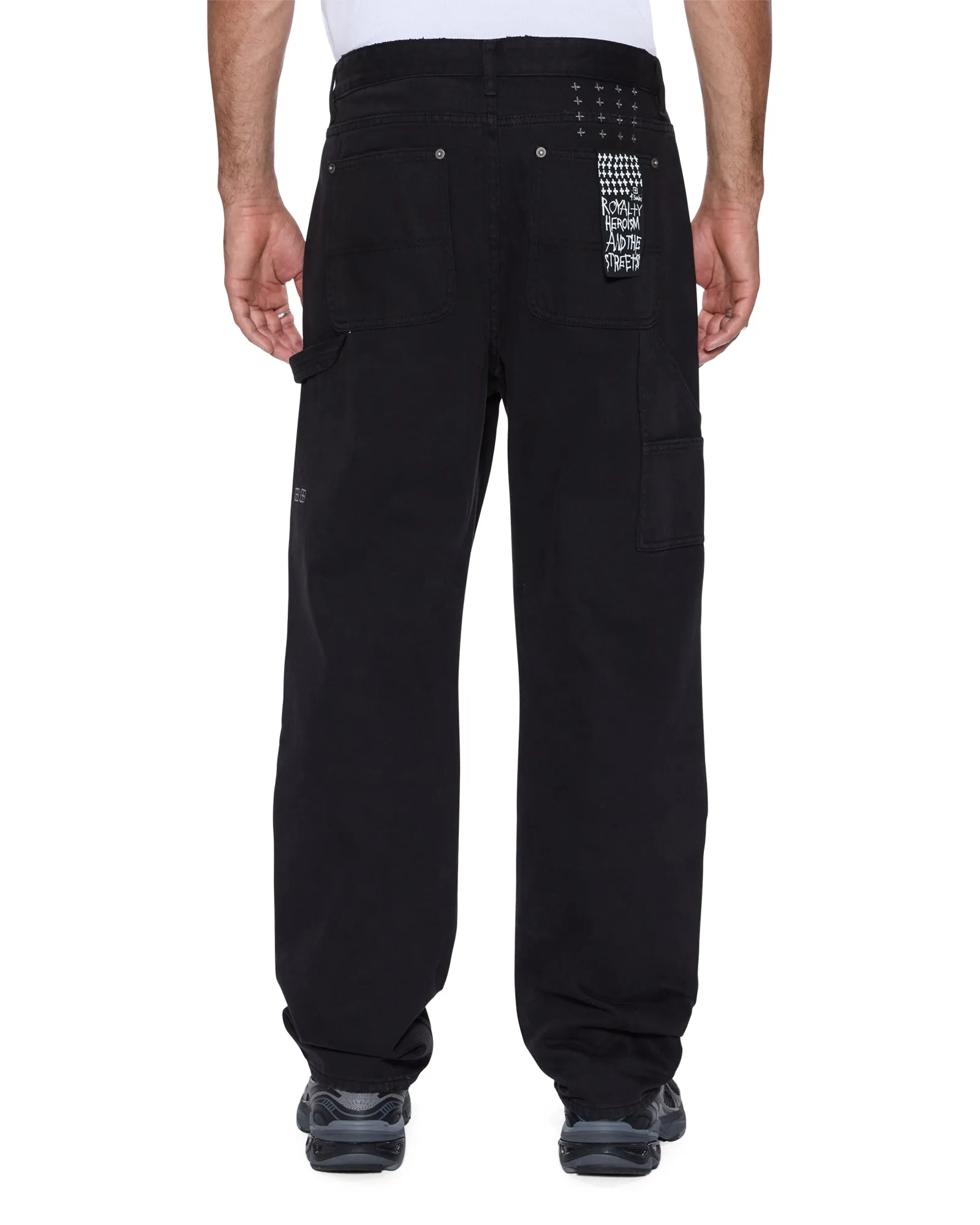 Compact Storage Ripstop Reinforcement OPERATOR PANT JASPER BLACK