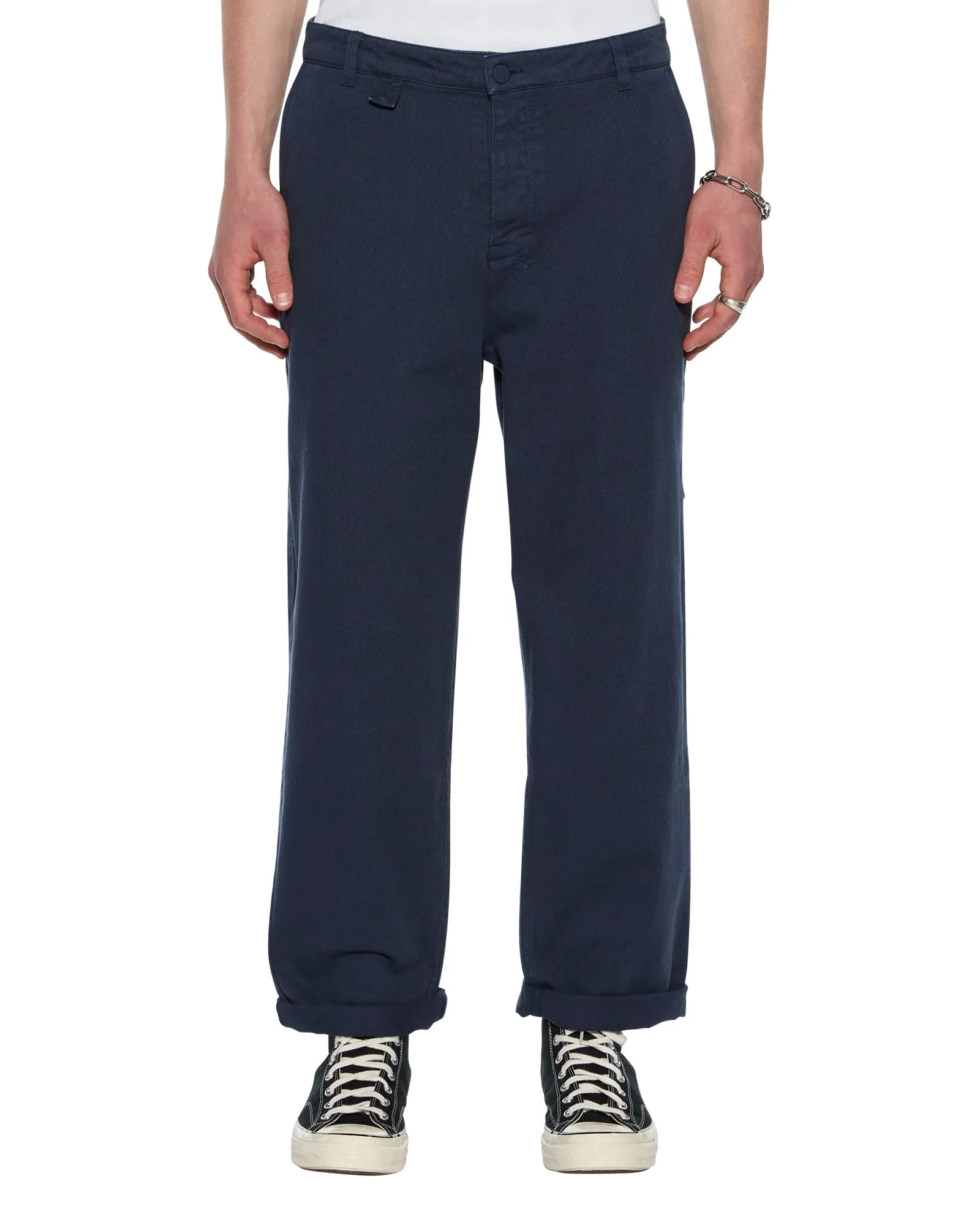 RIVAL CHINO TROUSER NAVY Essential Comfort Fit Essential Wearable Flexible Comfort