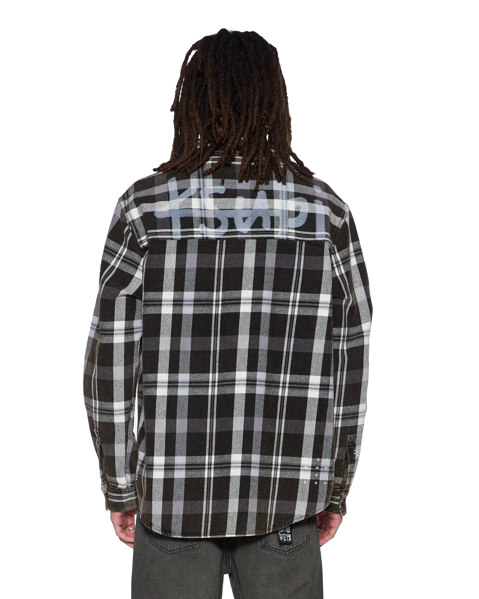 ROSEBOWL LS SHIRT 1999 BLACK CHECK Versatile Design Stretch Comfort