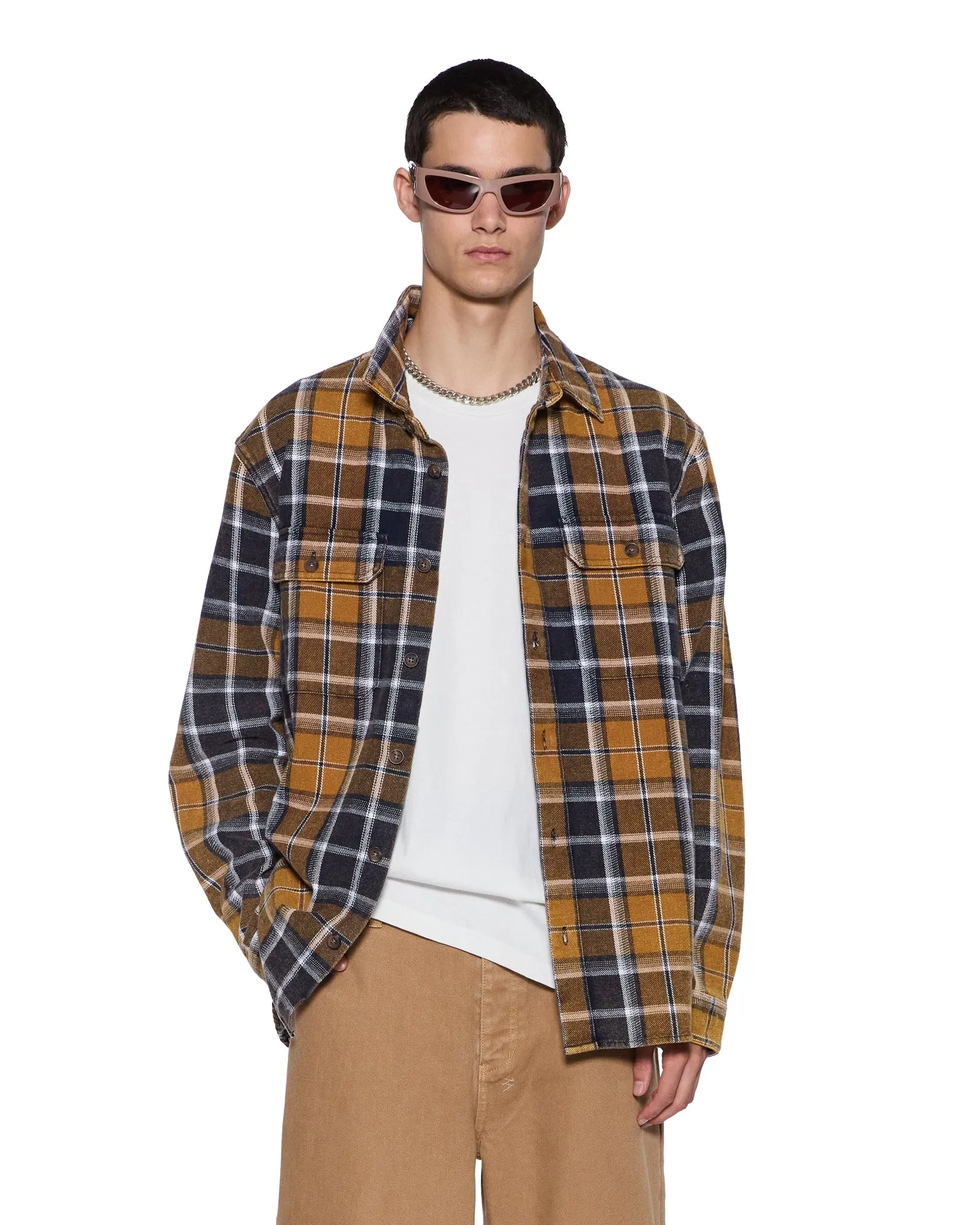 ROSEBOWL LS SHIRT 1999 RUSTED NAVY Comfort Fit Style Choice