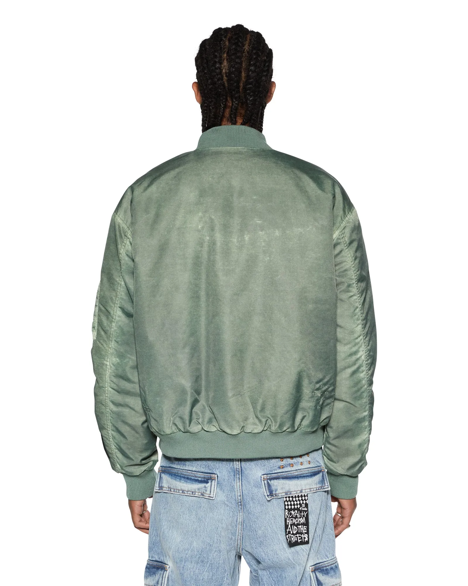 OdorResistant Treatment ROYALTY BOMBER KHAKI OVERDYE EcoCertified