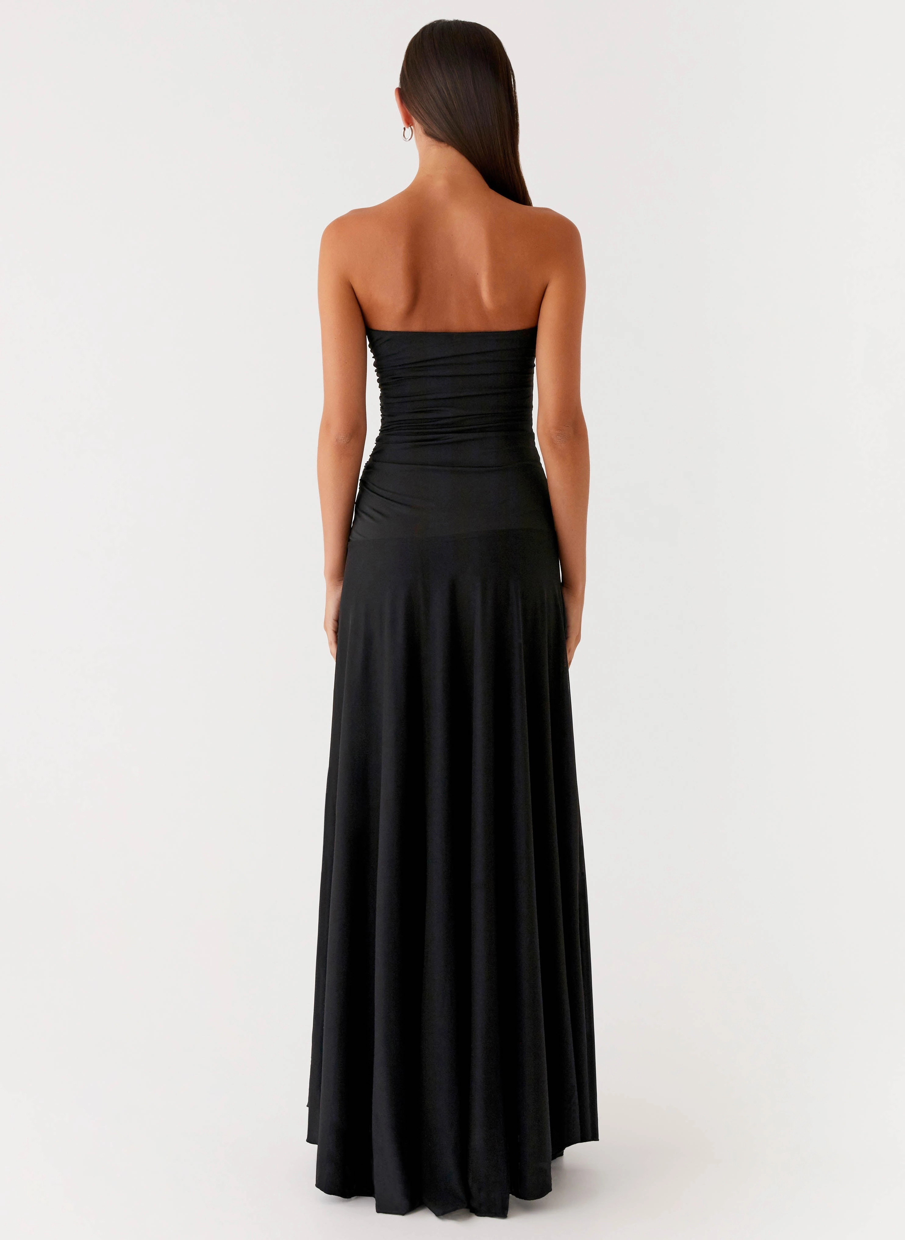Feminine Touch Ruben Maxi Dress - Black