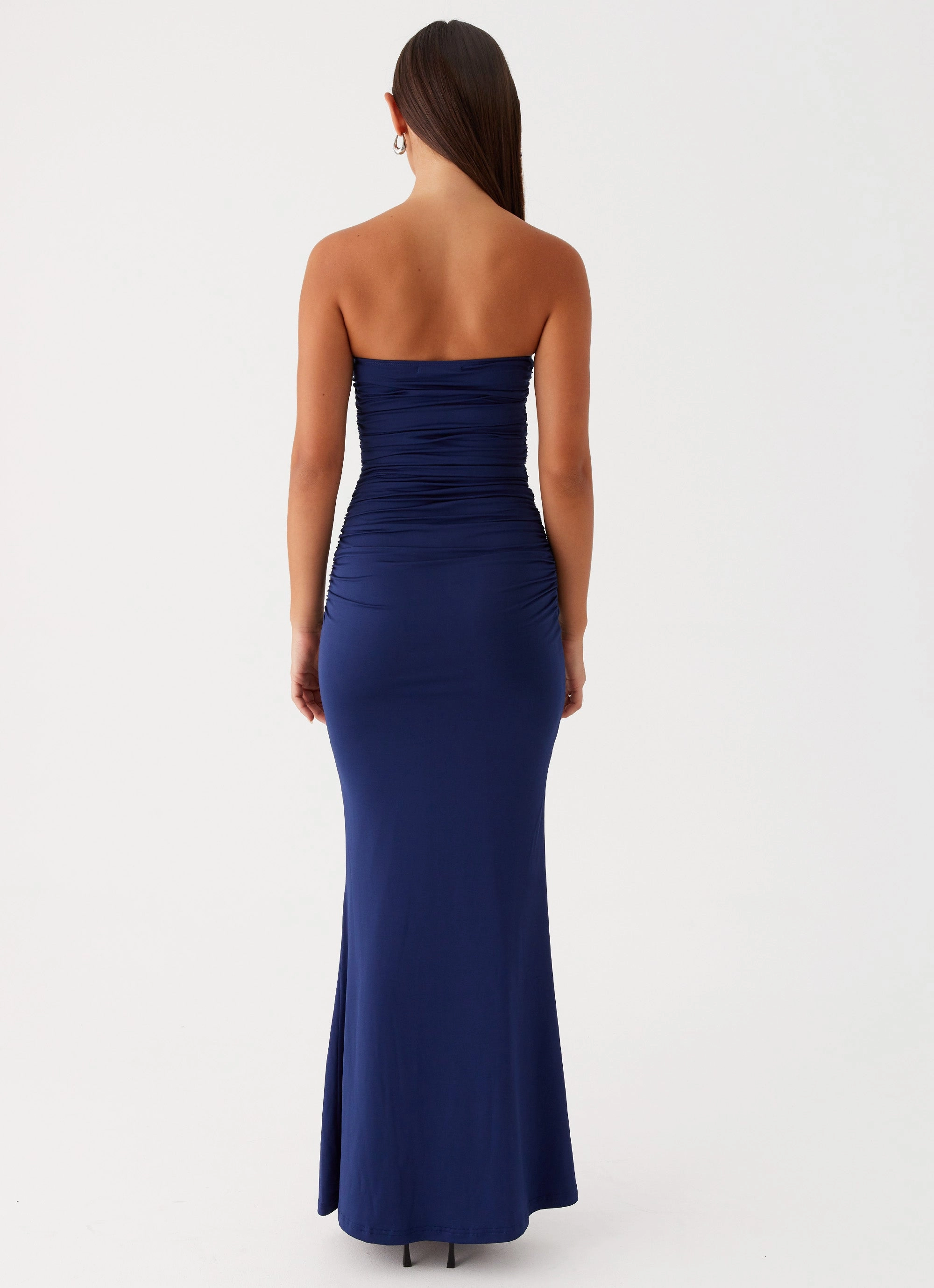 Rudy Maxi Dress - Navy Breathable wear Skin-friendly