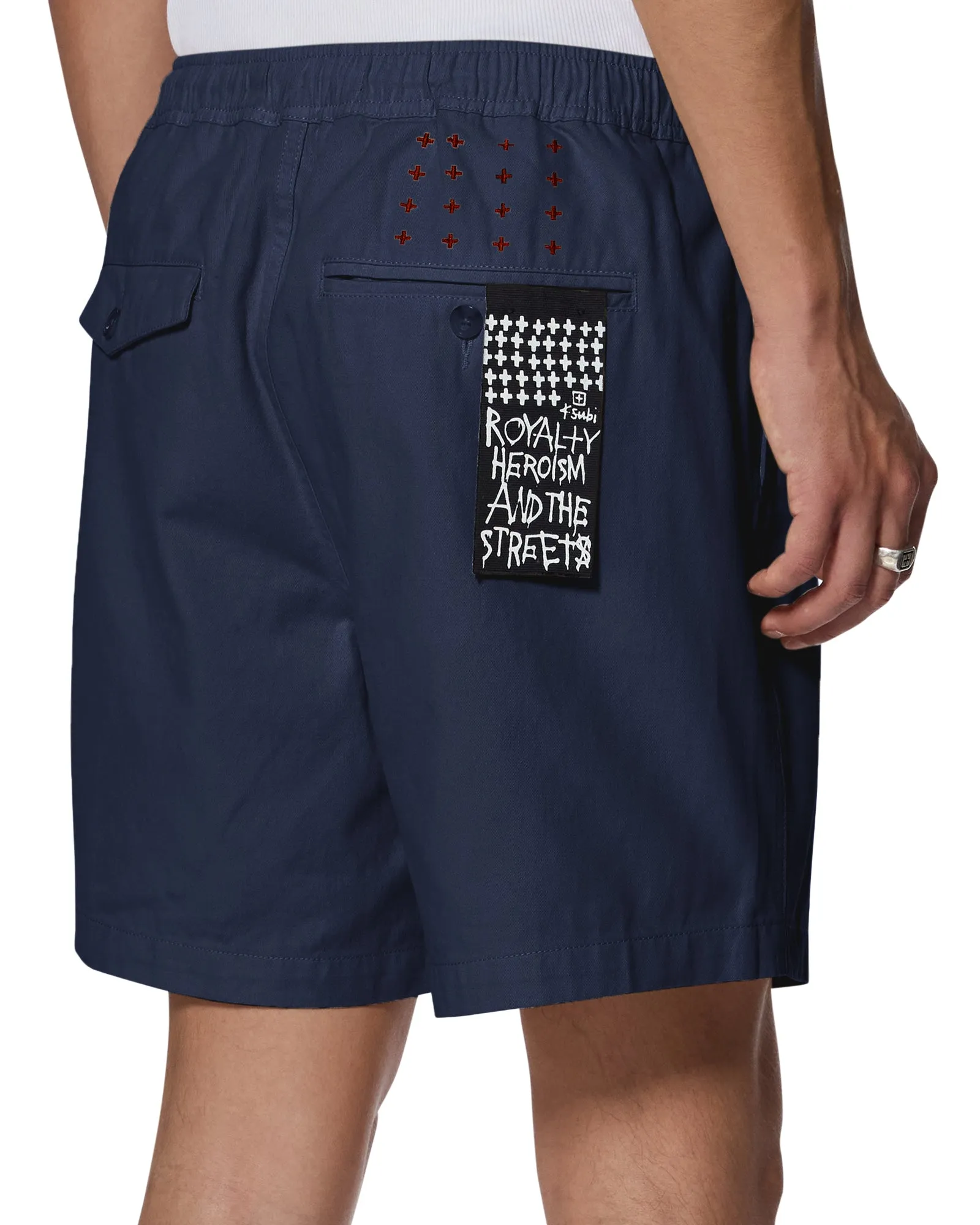 Ultimate Ventilation Channels regular size RUGGER SHORT NAVY