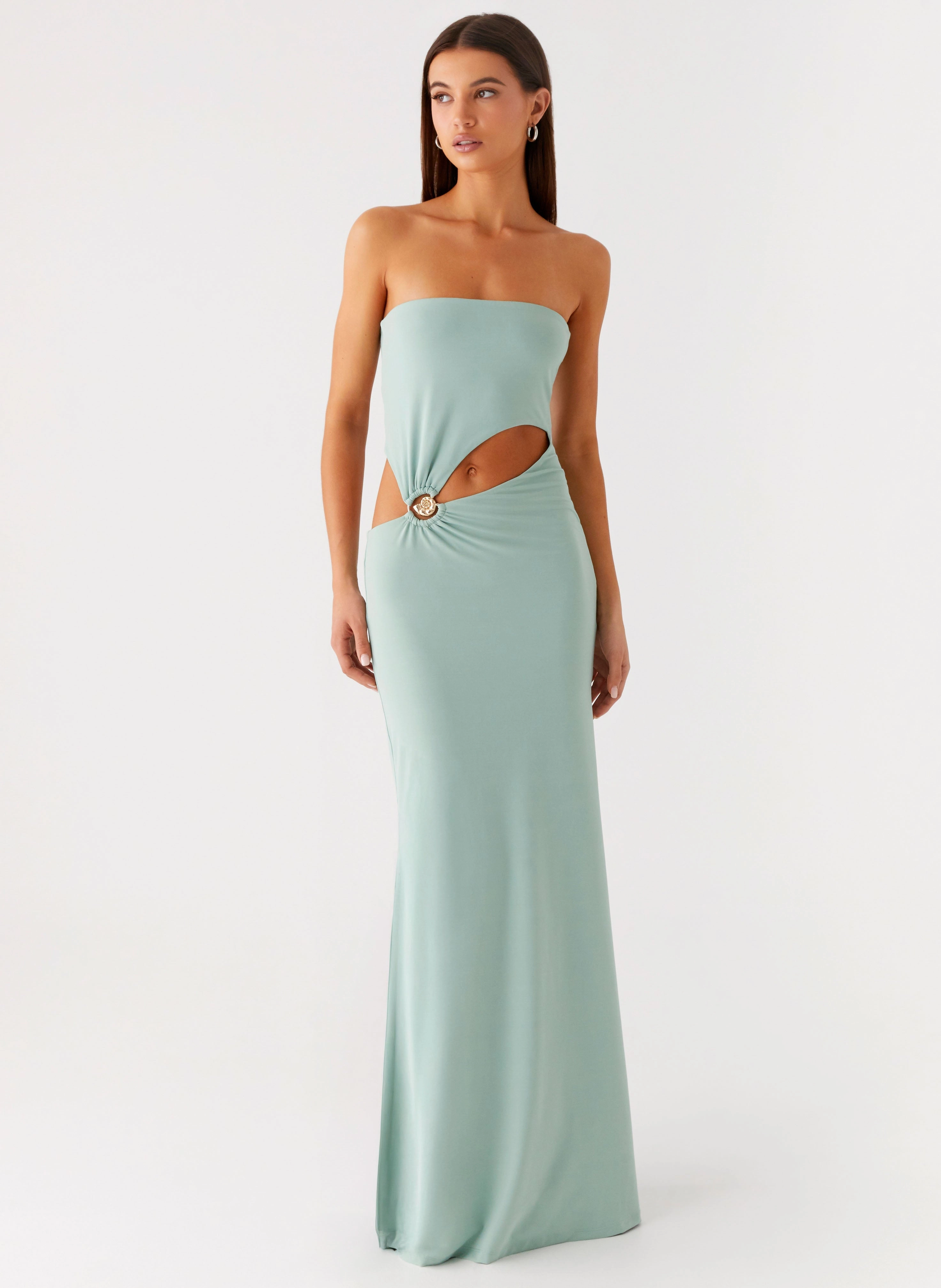 All-Day Wear Laurella Maxi Dress - Sage