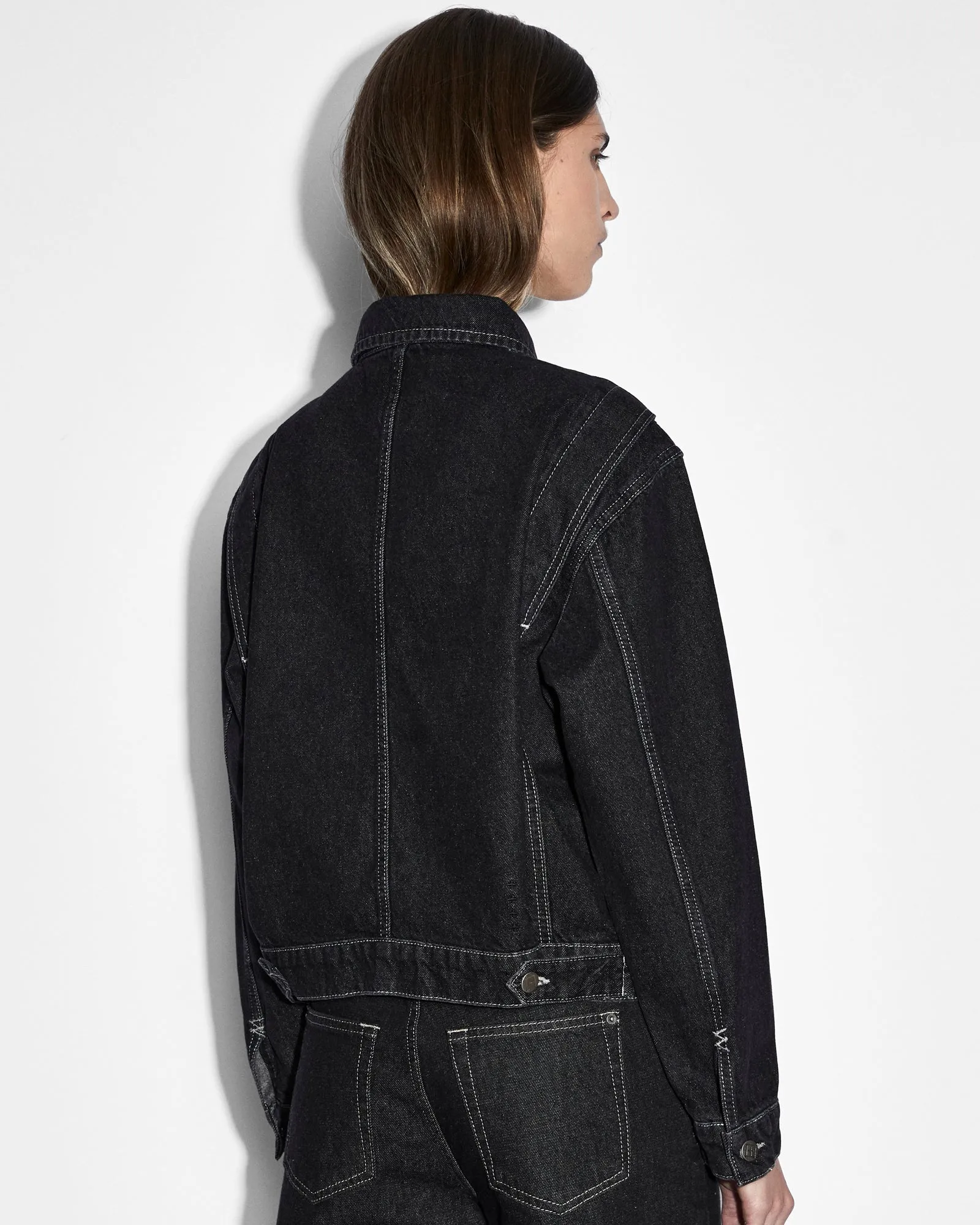 RYDER JACKET MIDNIGHT Flexible Quilted Panels