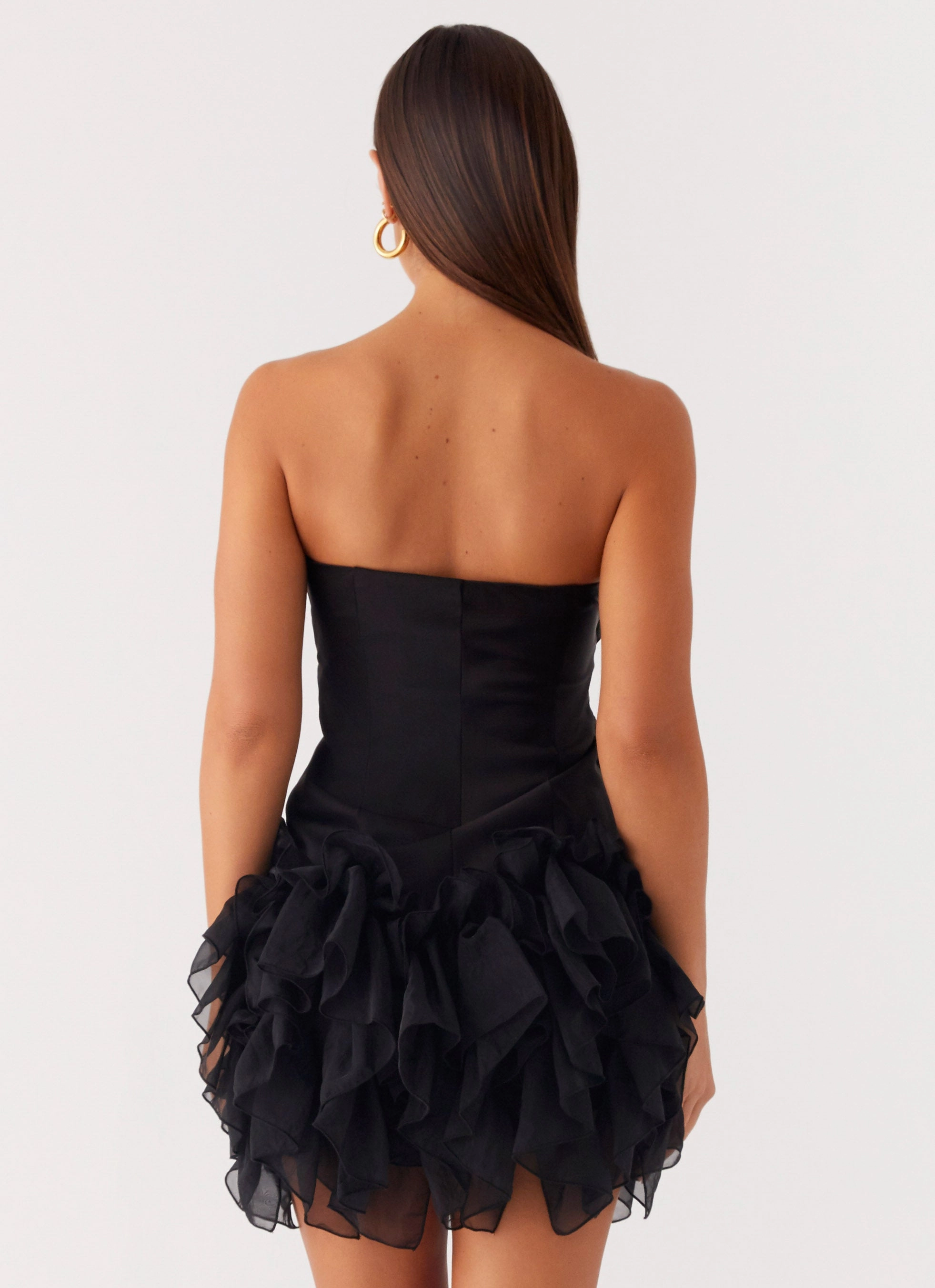 Travel Ease Secure Closure Arabian Nights Mini Dress - Black