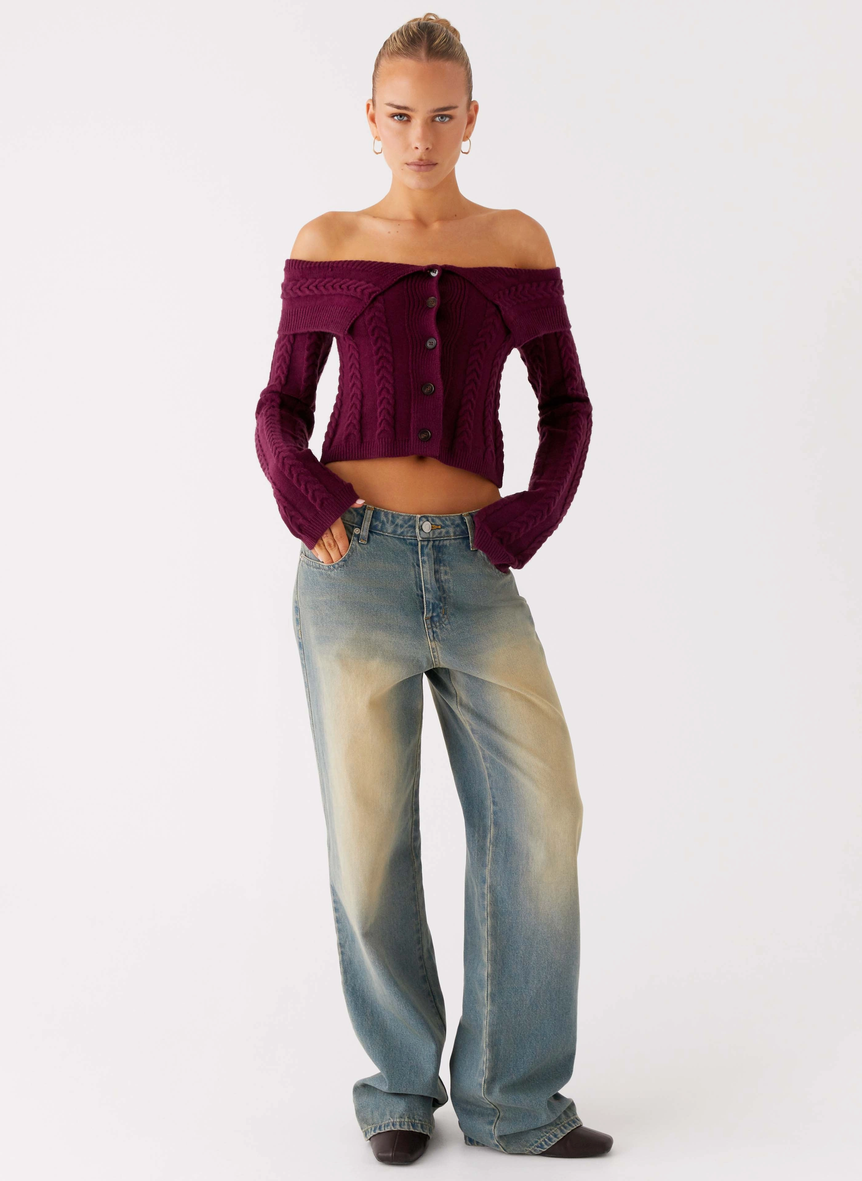 San Diego Straight Leg Jeans - Blue Wash Balanced Fit