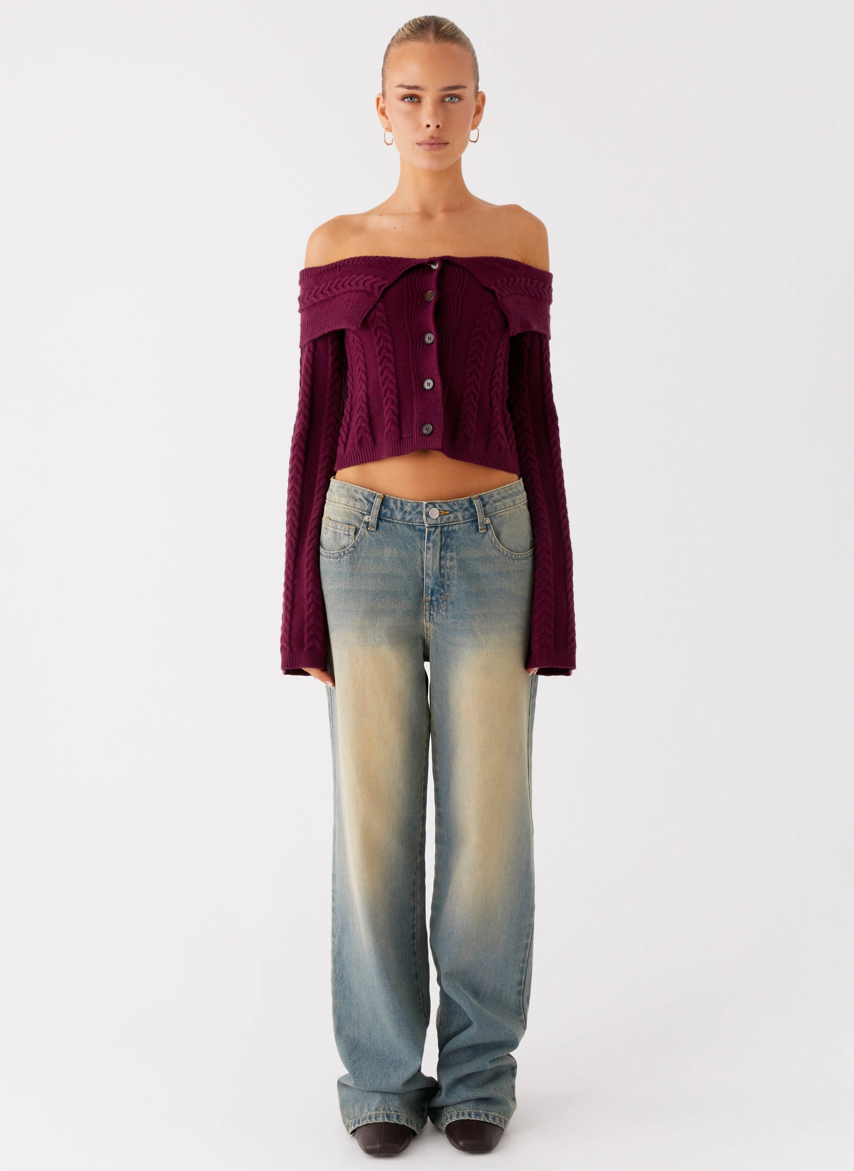 San Diego Straight Leg Jeans - Blue Wash Fit And Easy