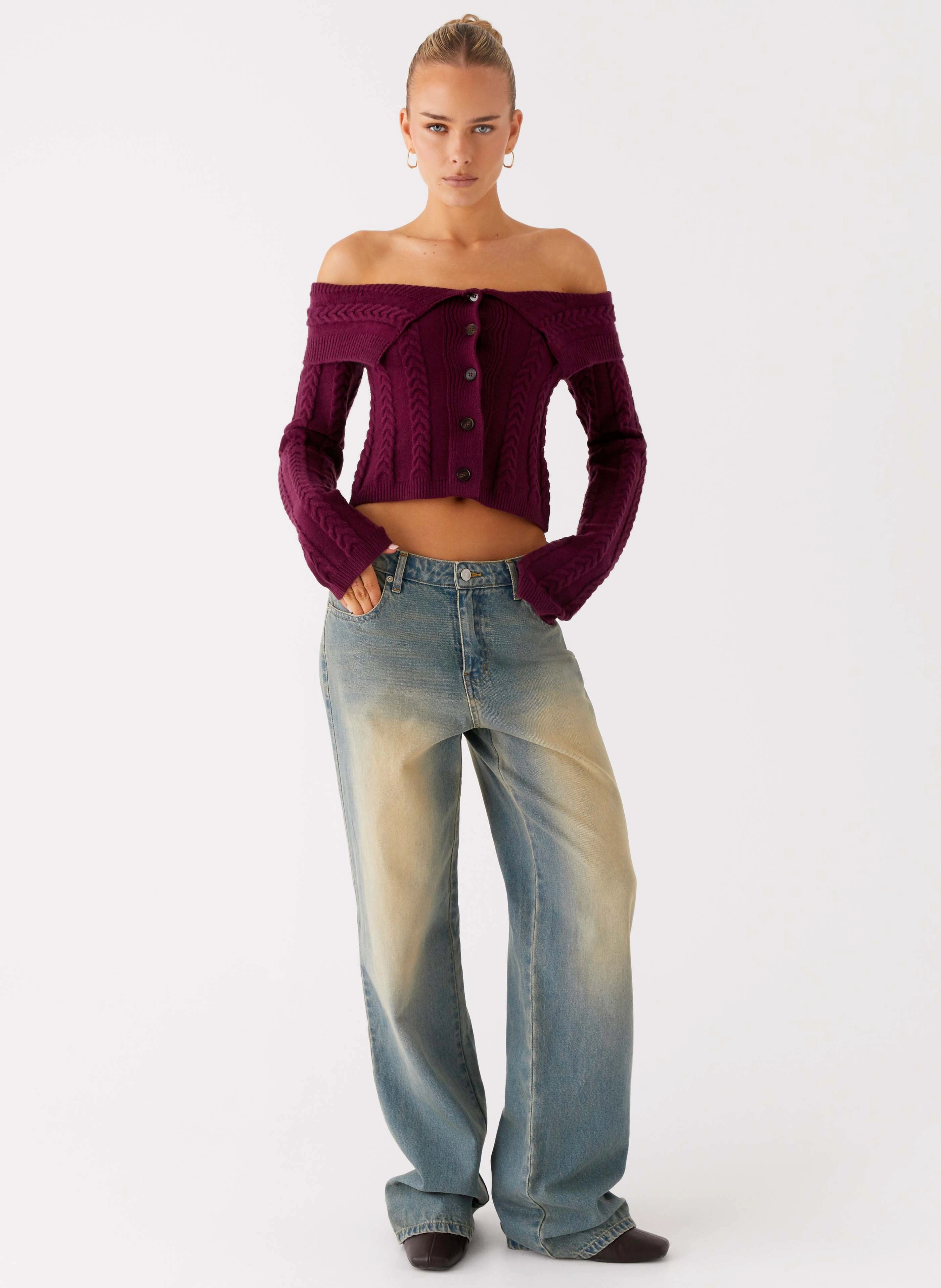 Youth Outfit San Diego Straight Leg Jeans - Blue Wash