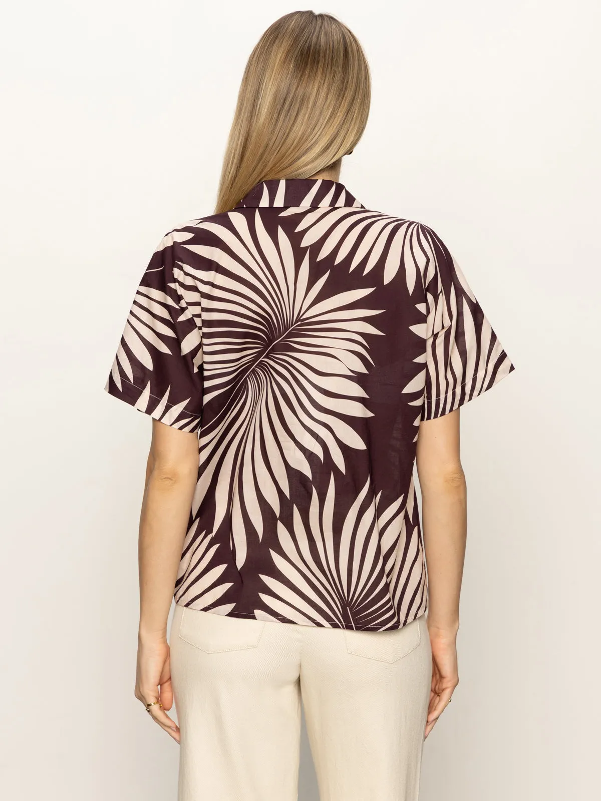MinimalistSilhouette AntiStaticTreatment Sanc Souvenir Shirt Mesa Palm