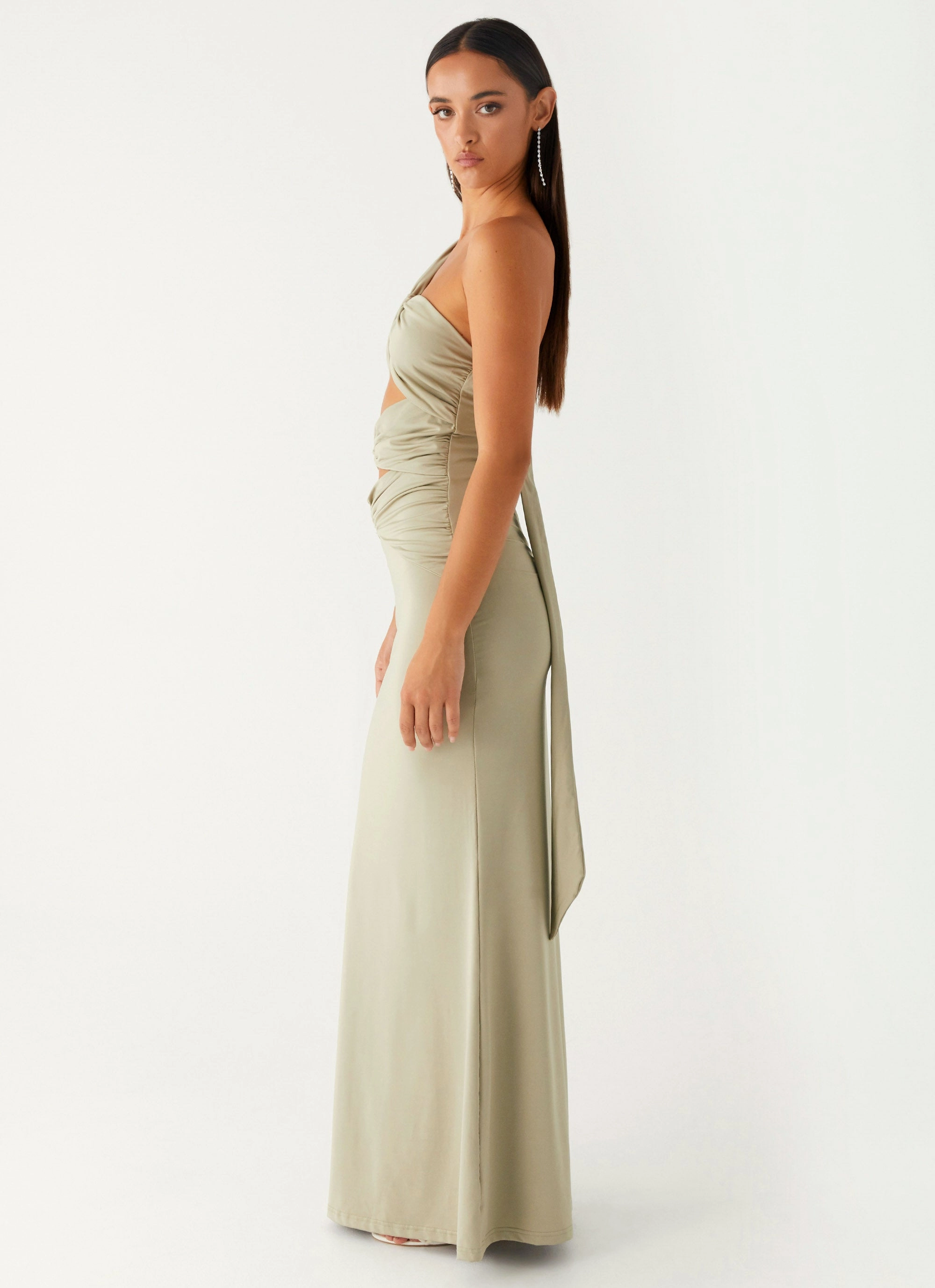 Minimal Tone Christie Maxi Dress - Sage