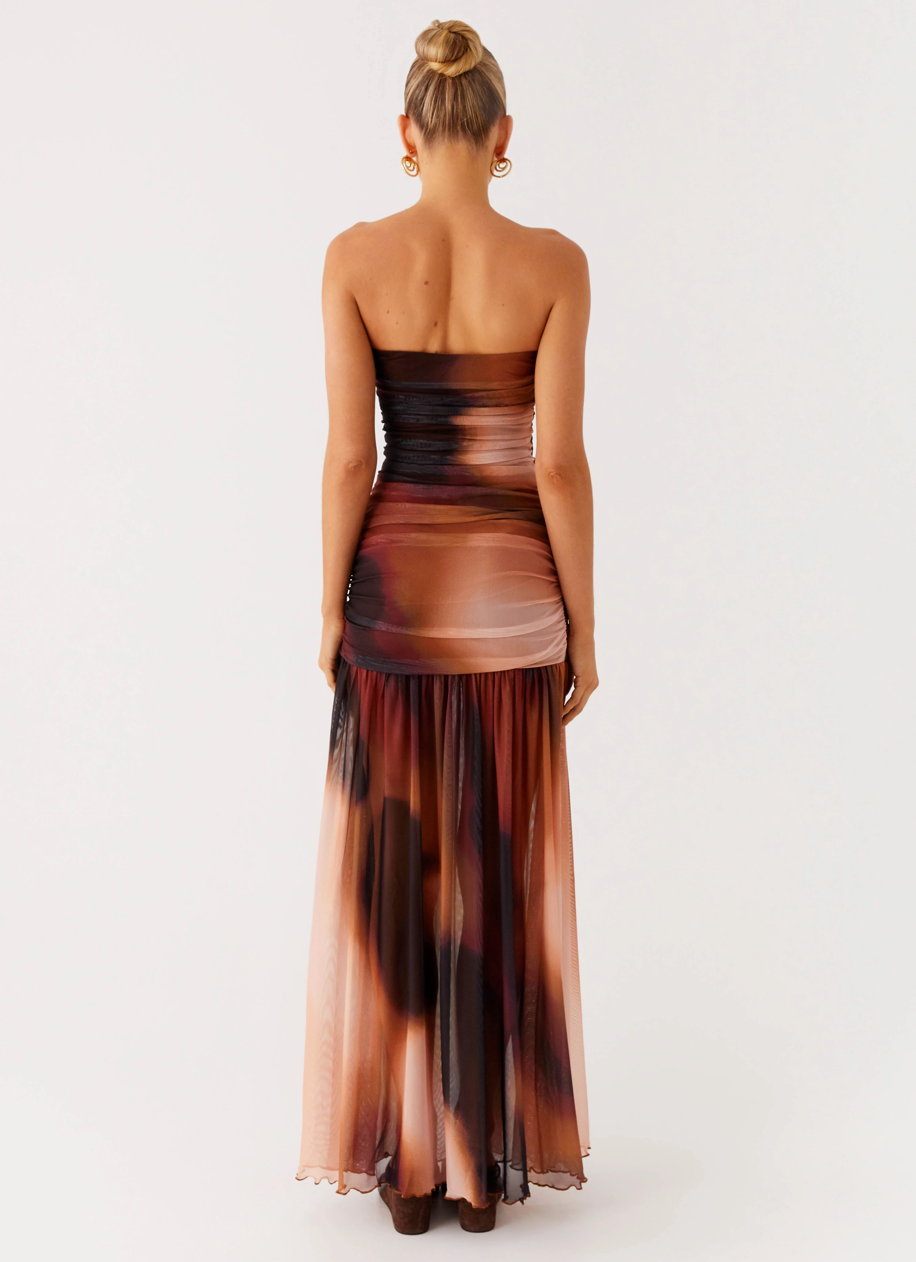 Savaya Maxi Dress - Black Gradient Cool Structure