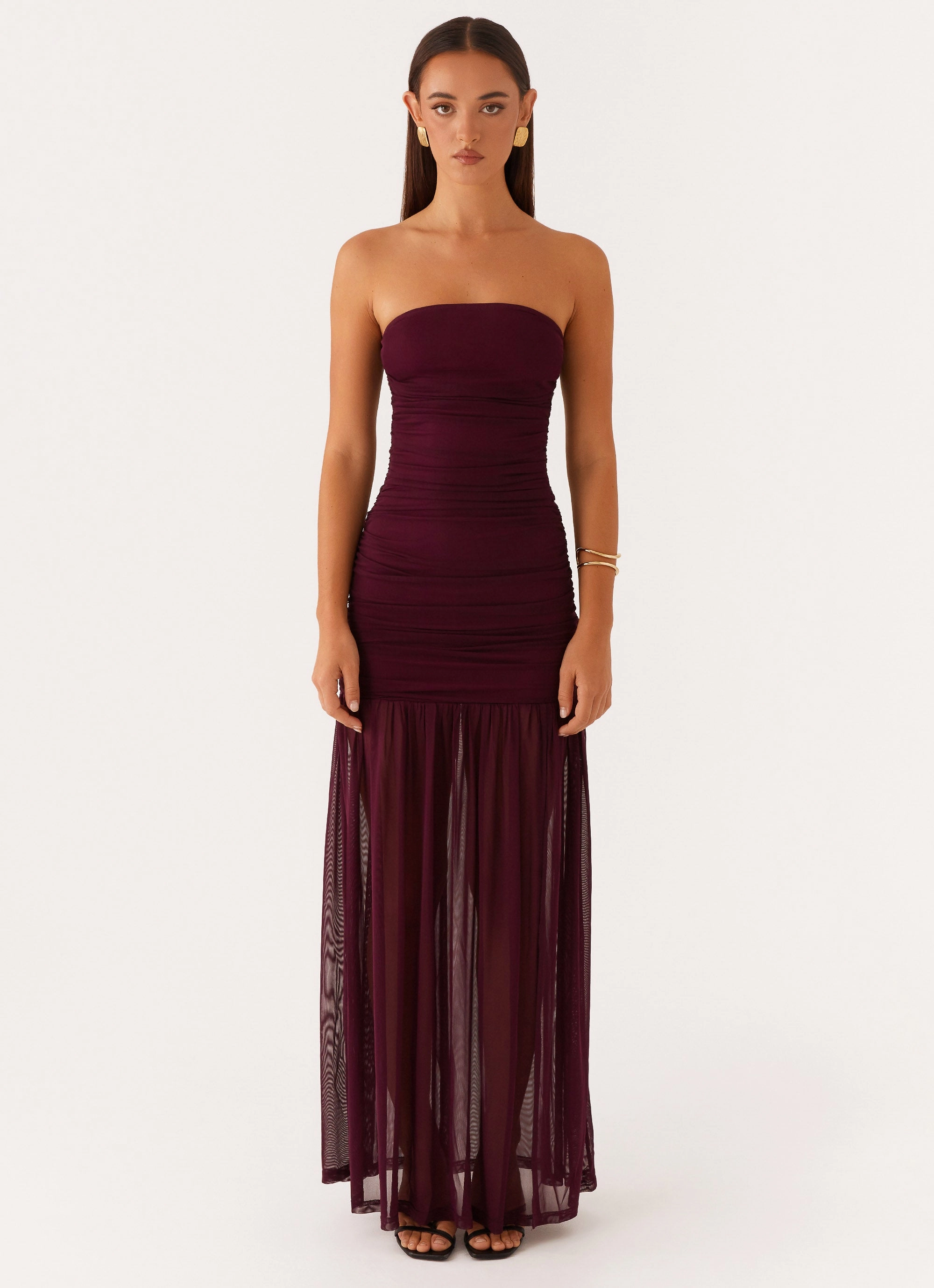 Savaya Maxi Dress - Mulberry Vibrant Design