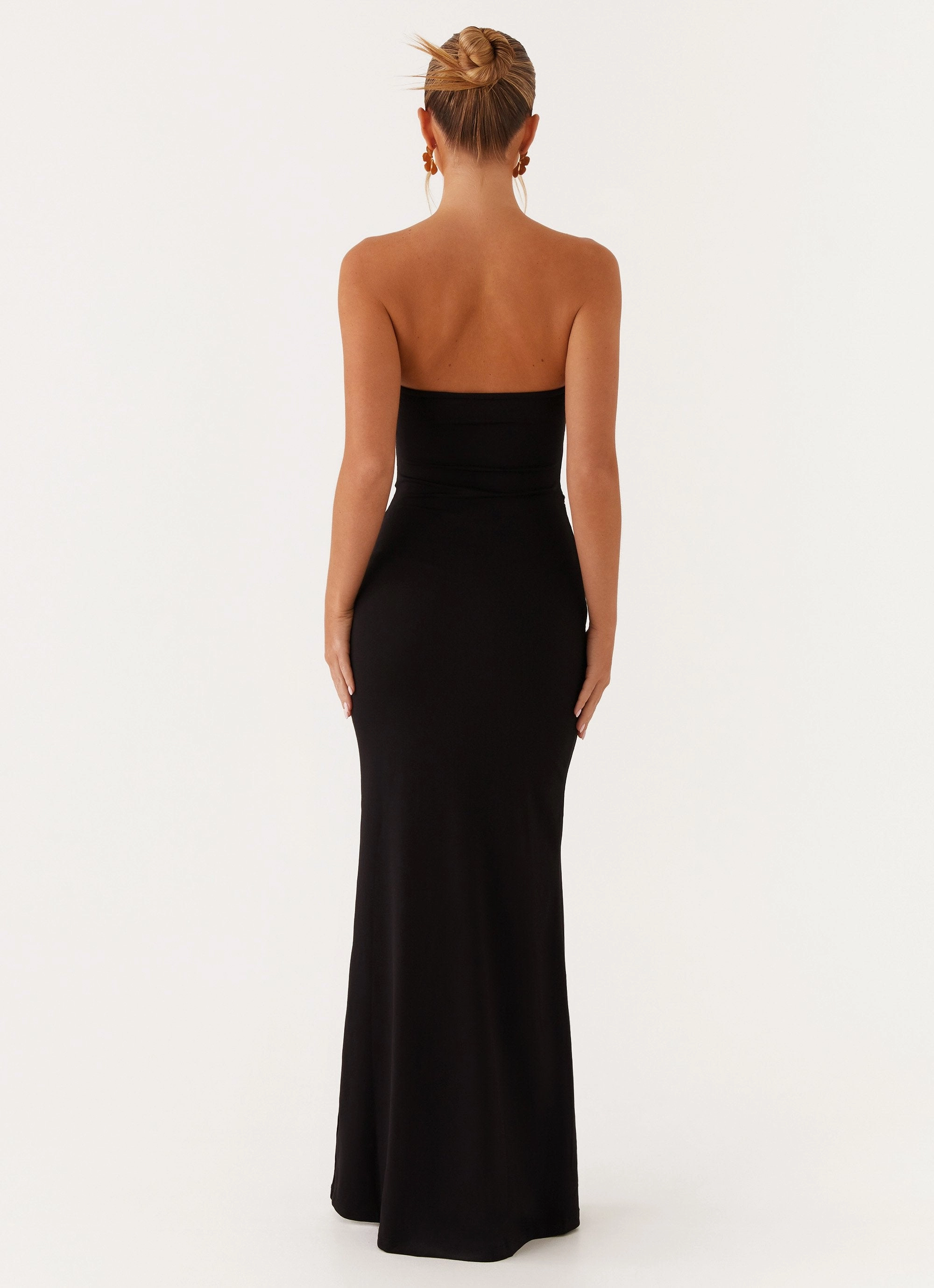 Low Key Save Me Maxi Dress - Black