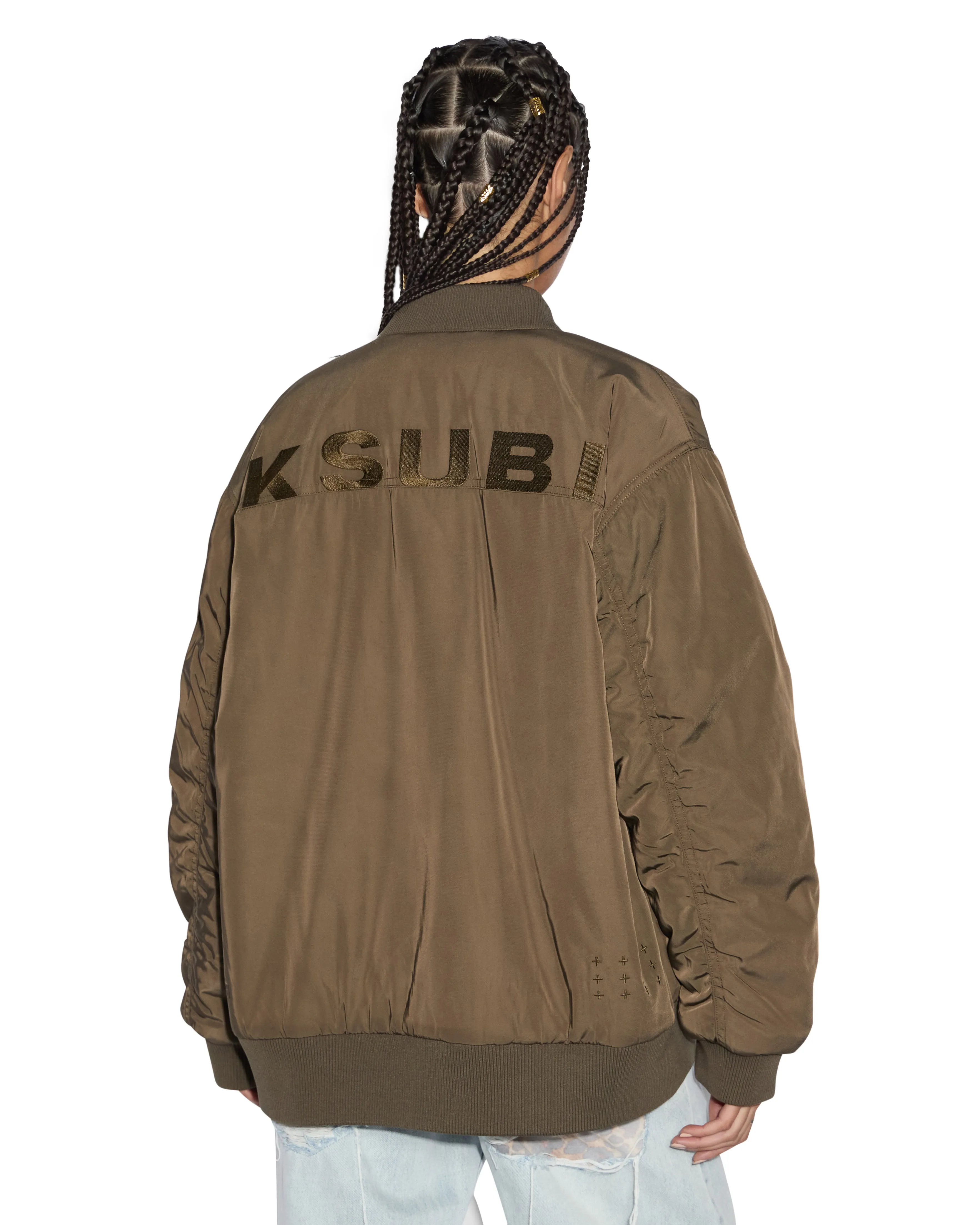 car Tapered Silhouette SCORE BOMBER KHAKI/CEDAR