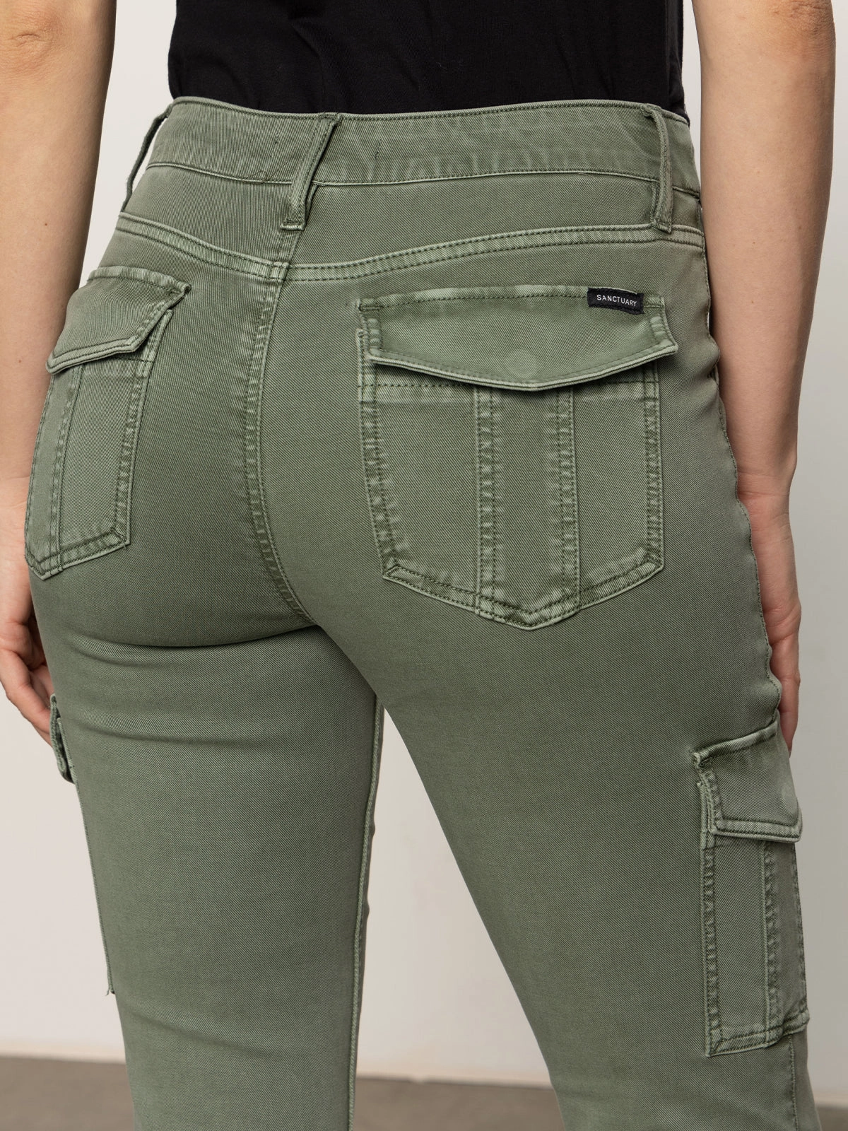 Reinforced Hems Sculpted Hayden Bootcut Pant Dark Spruce