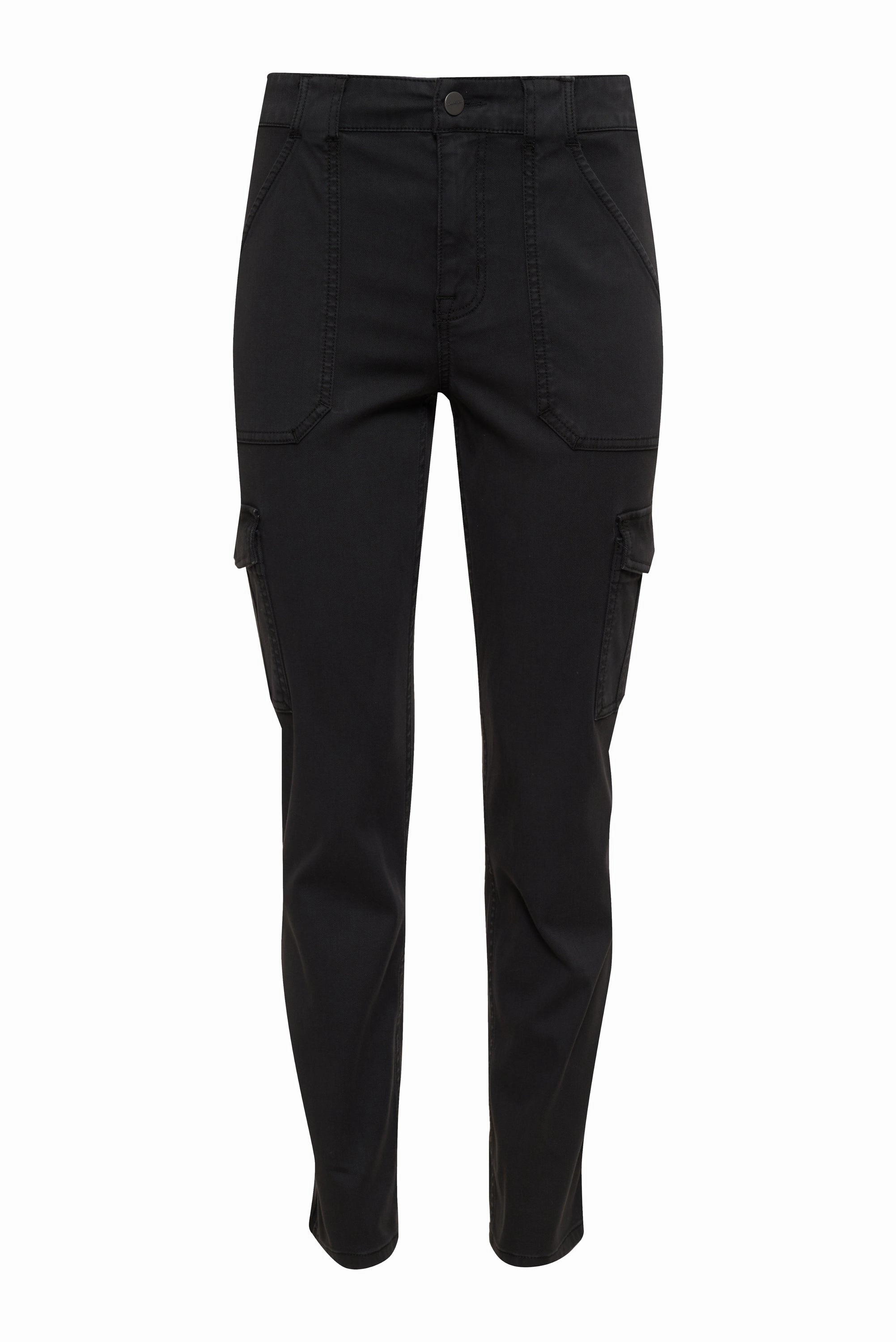 SweatWicking Fabric Sculpted Hayden Cargo Standard Rise Pant Black