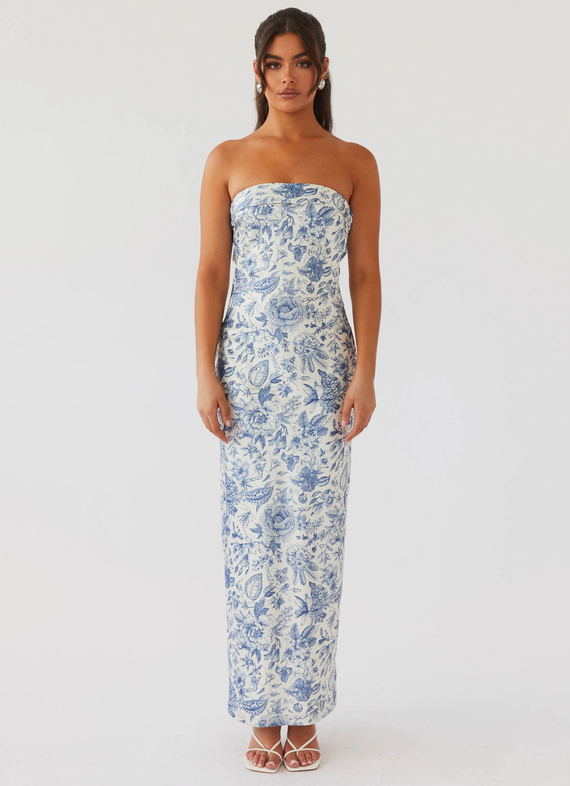 Summer Lover Maxi Dress - Blue Paisley Celebration Wear Clean Flow