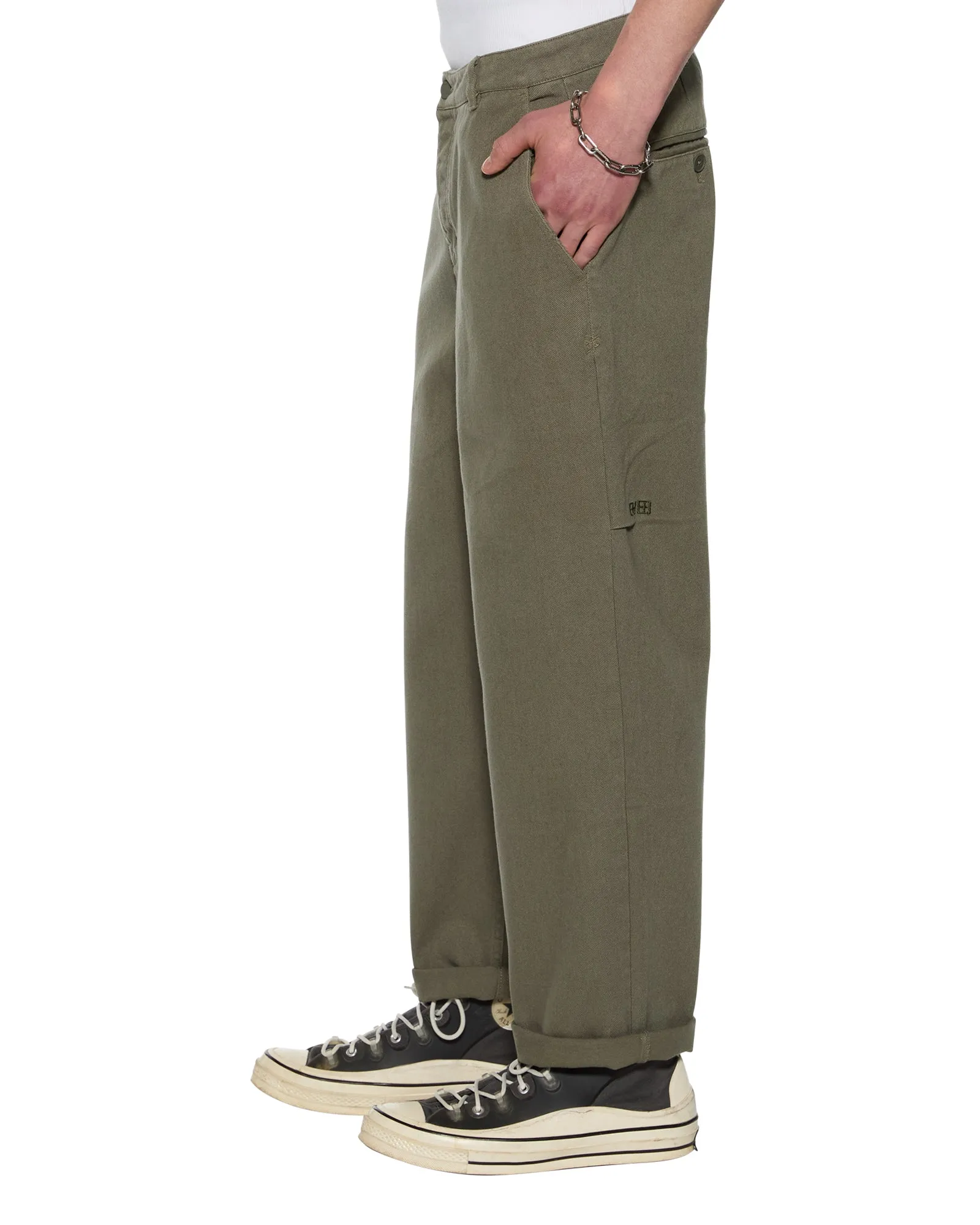 Secure Pocket Closure RIVAL CHINO TROUSER KHAKI NonIrritatingSeams