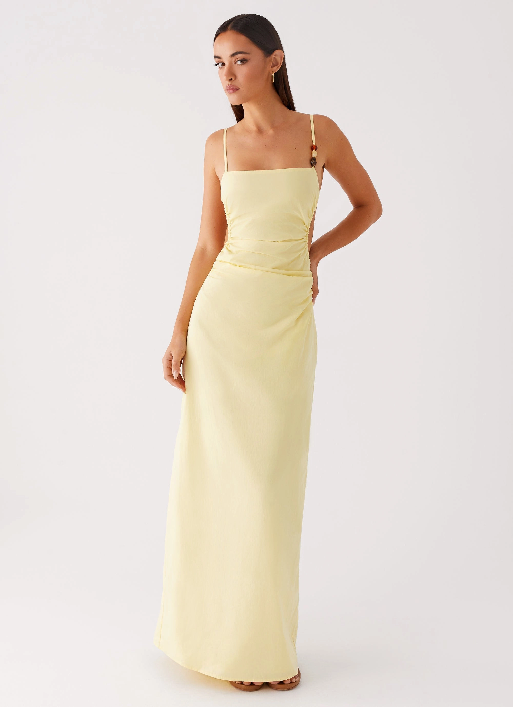 Soft Appeal Chic formal attire Selah Maxi Dress - Yellow