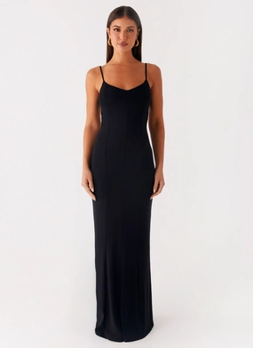 Photo Bright Versatile Wear Serene Escape Maxi Dress - Black