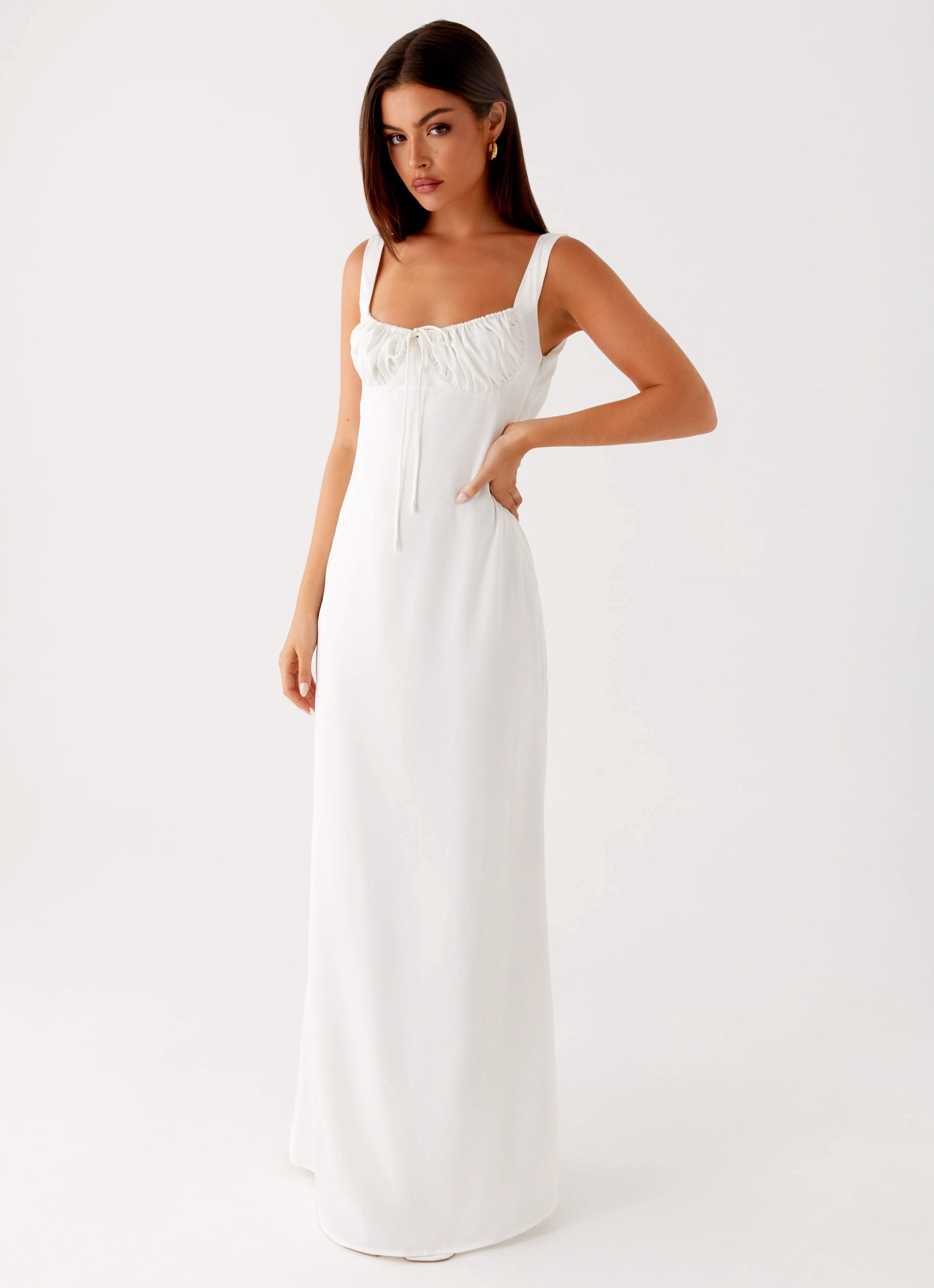 Shyla Maxi Dress - Ivory Street Ready