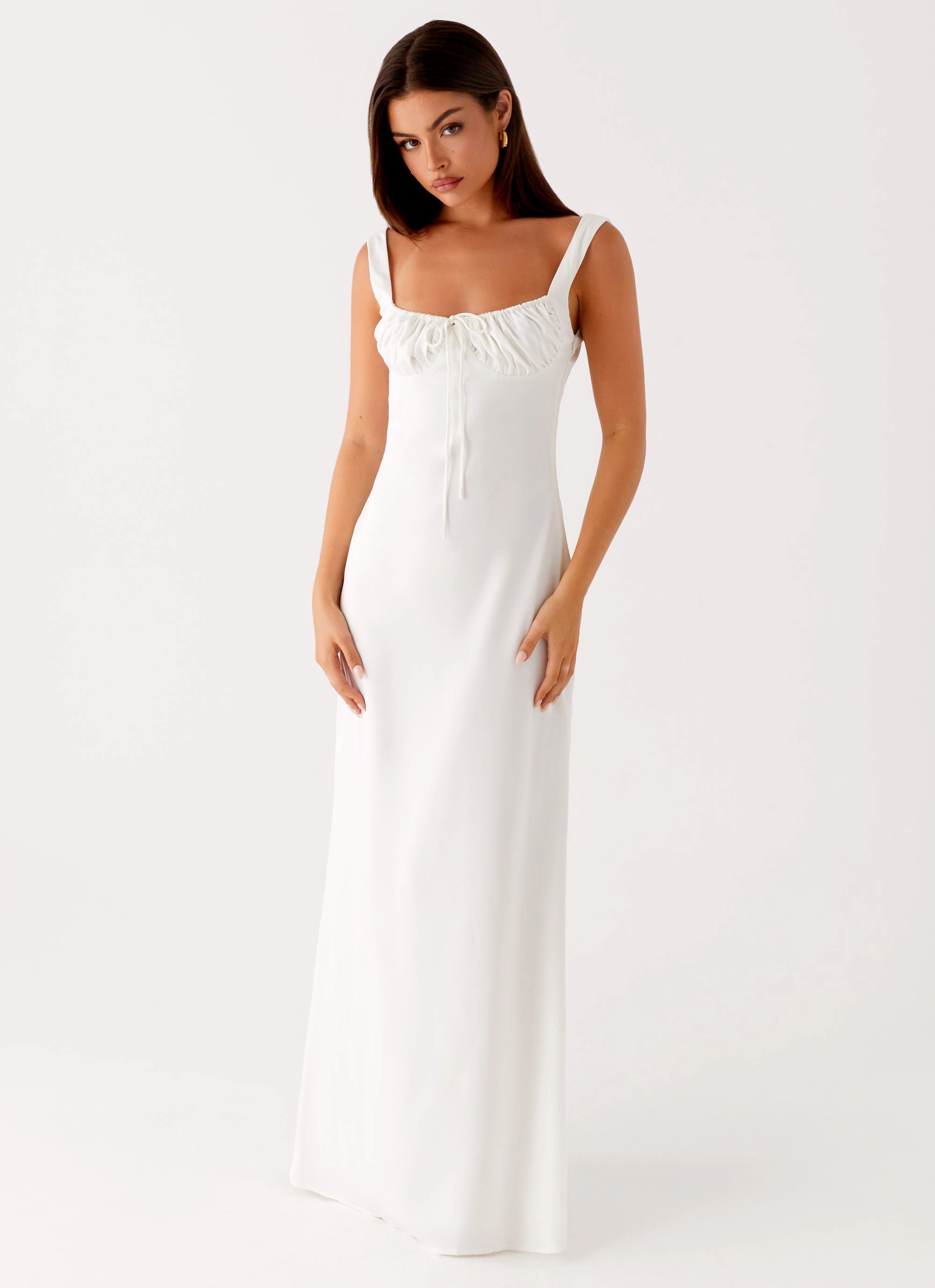 Shyla Maxi Dress - Ivory Timeless boho dress Versatile Layers