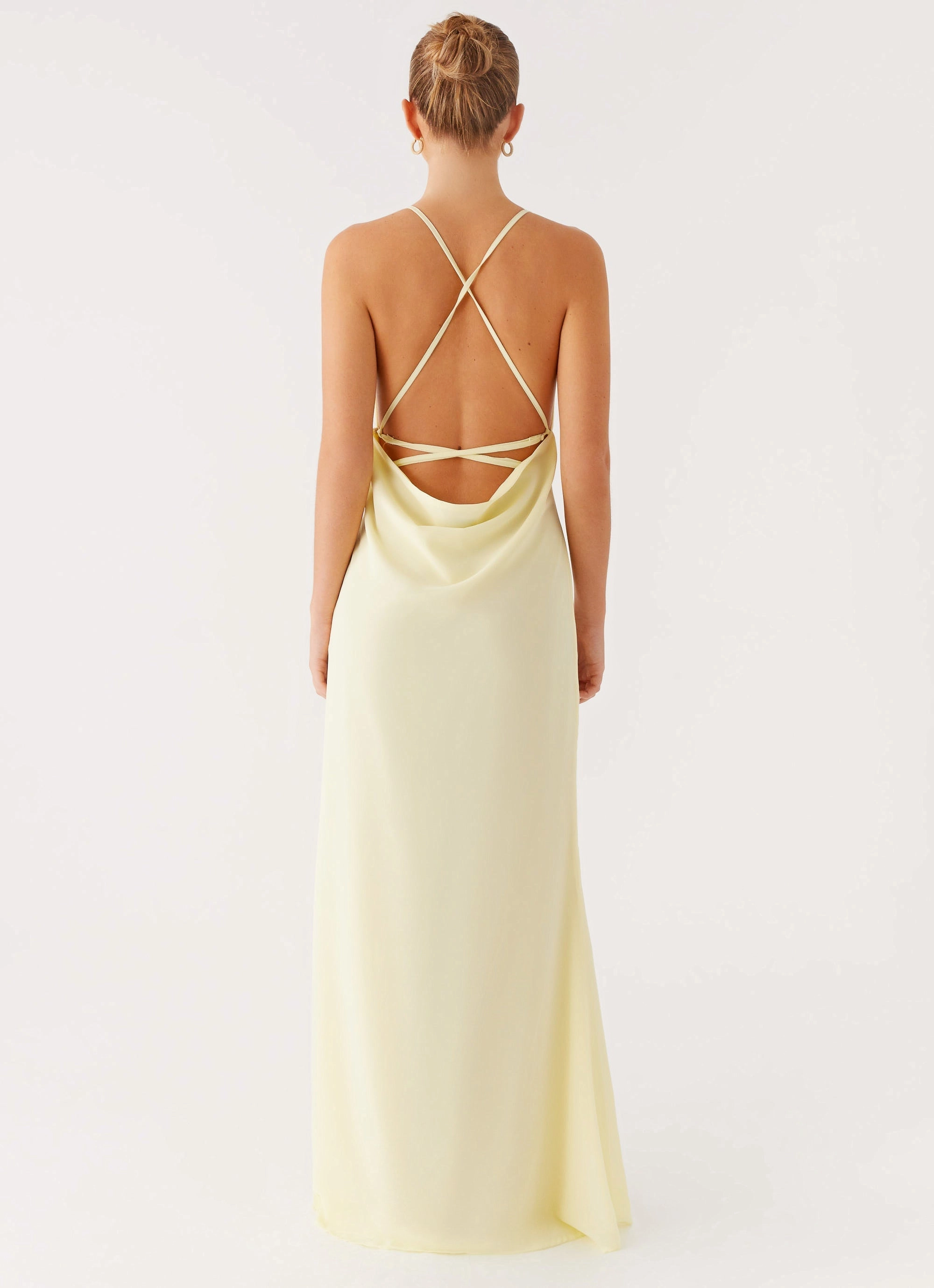 Comfortable and Soft First Class Maxi Dress - Yellow