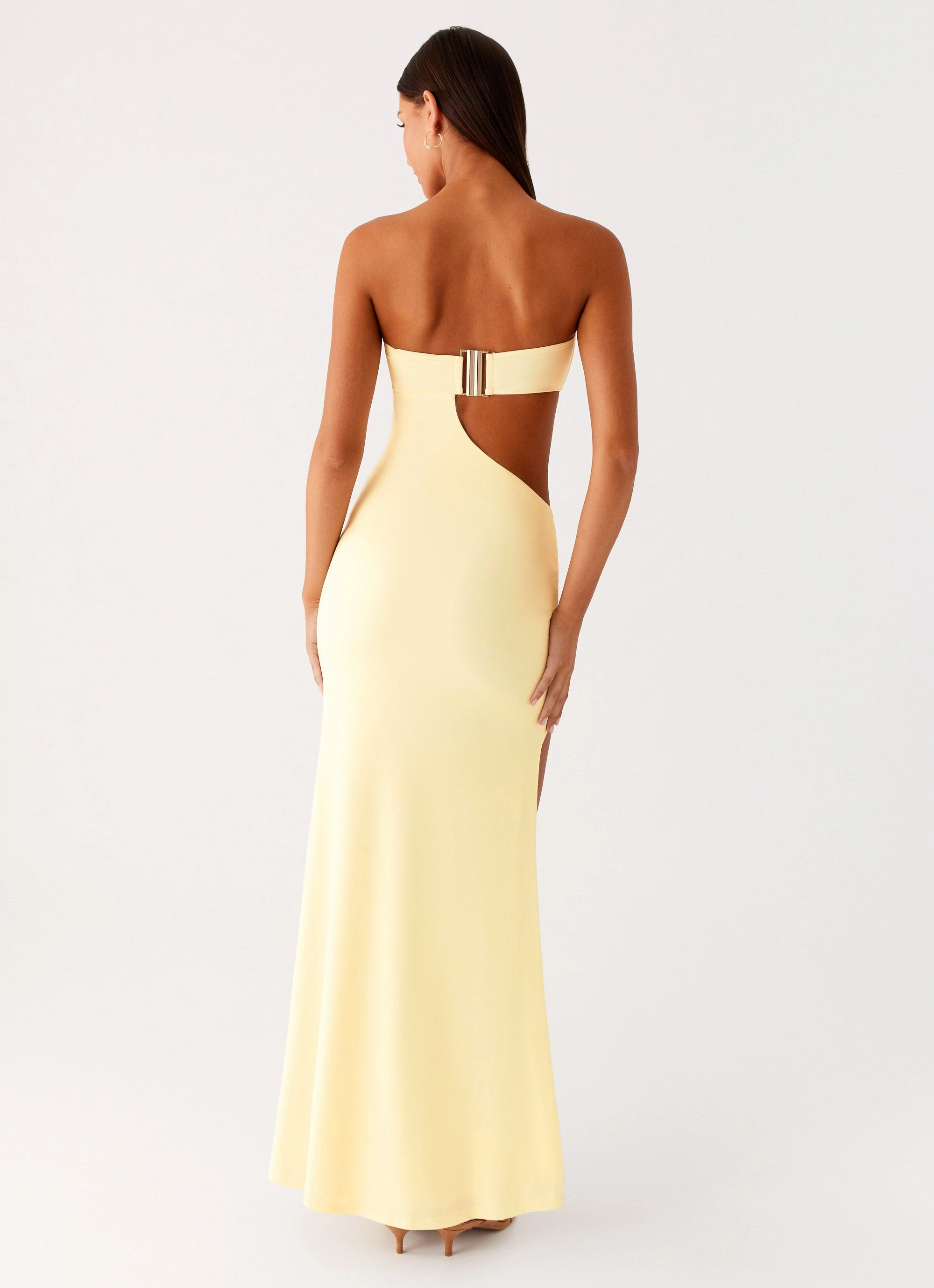 Ellisah Ombre Maxi Dress - Sunrise Ombre velvet feel