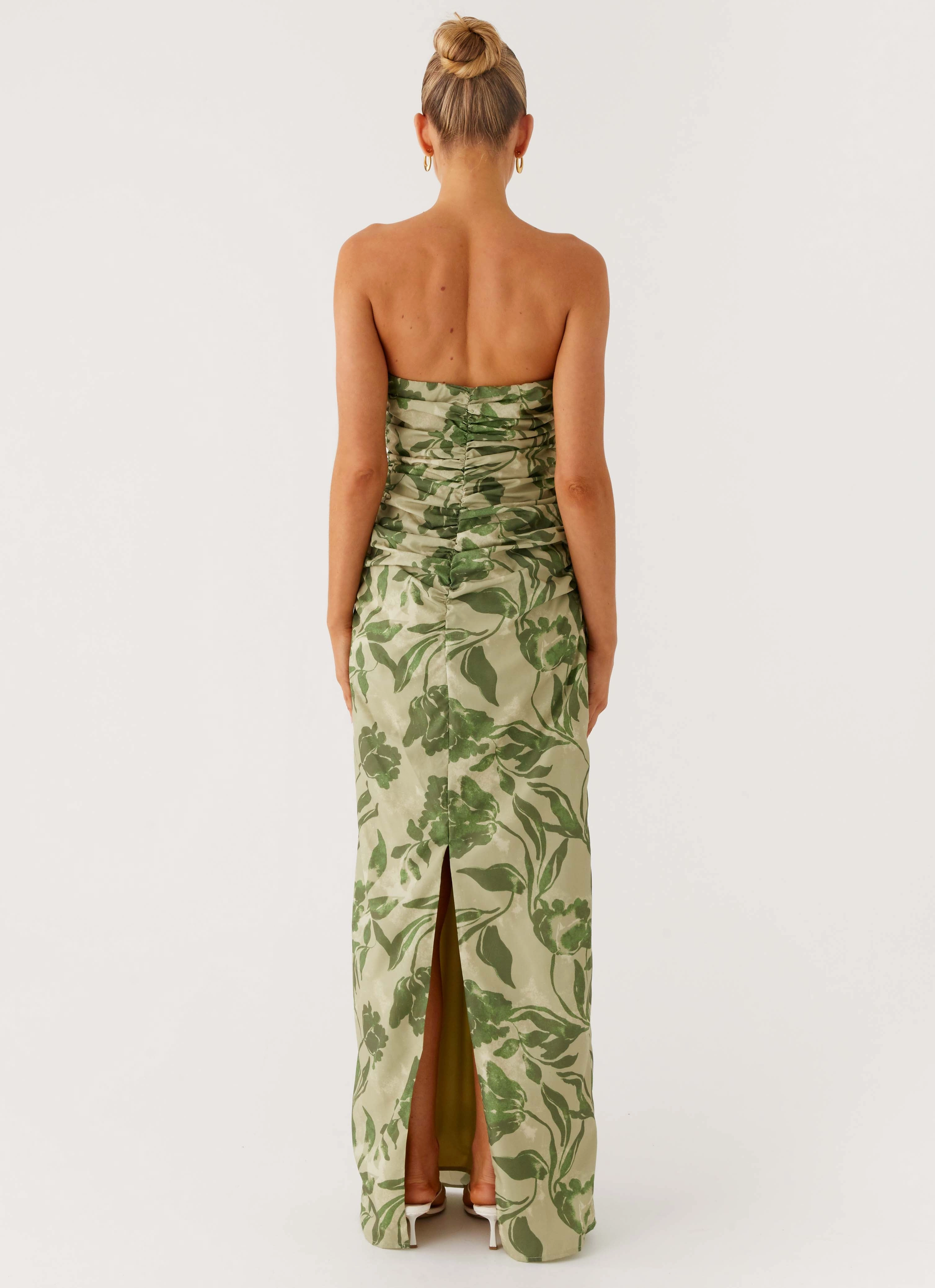 Sirrah Maxi Dress - Jade Fern Easy Comfort