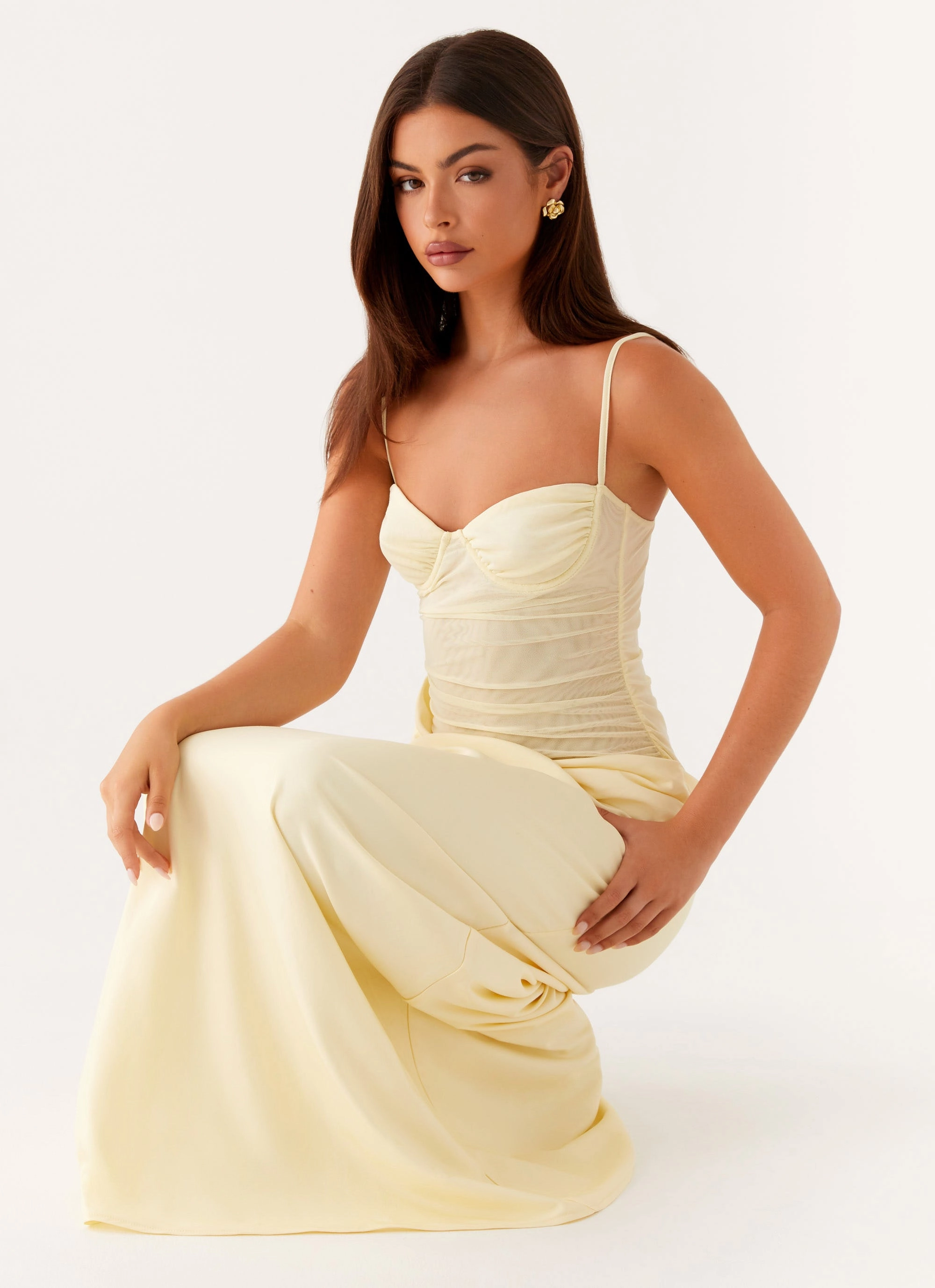 Sharp Motion Modern Appeal Romy Maxi Dress - Yellow