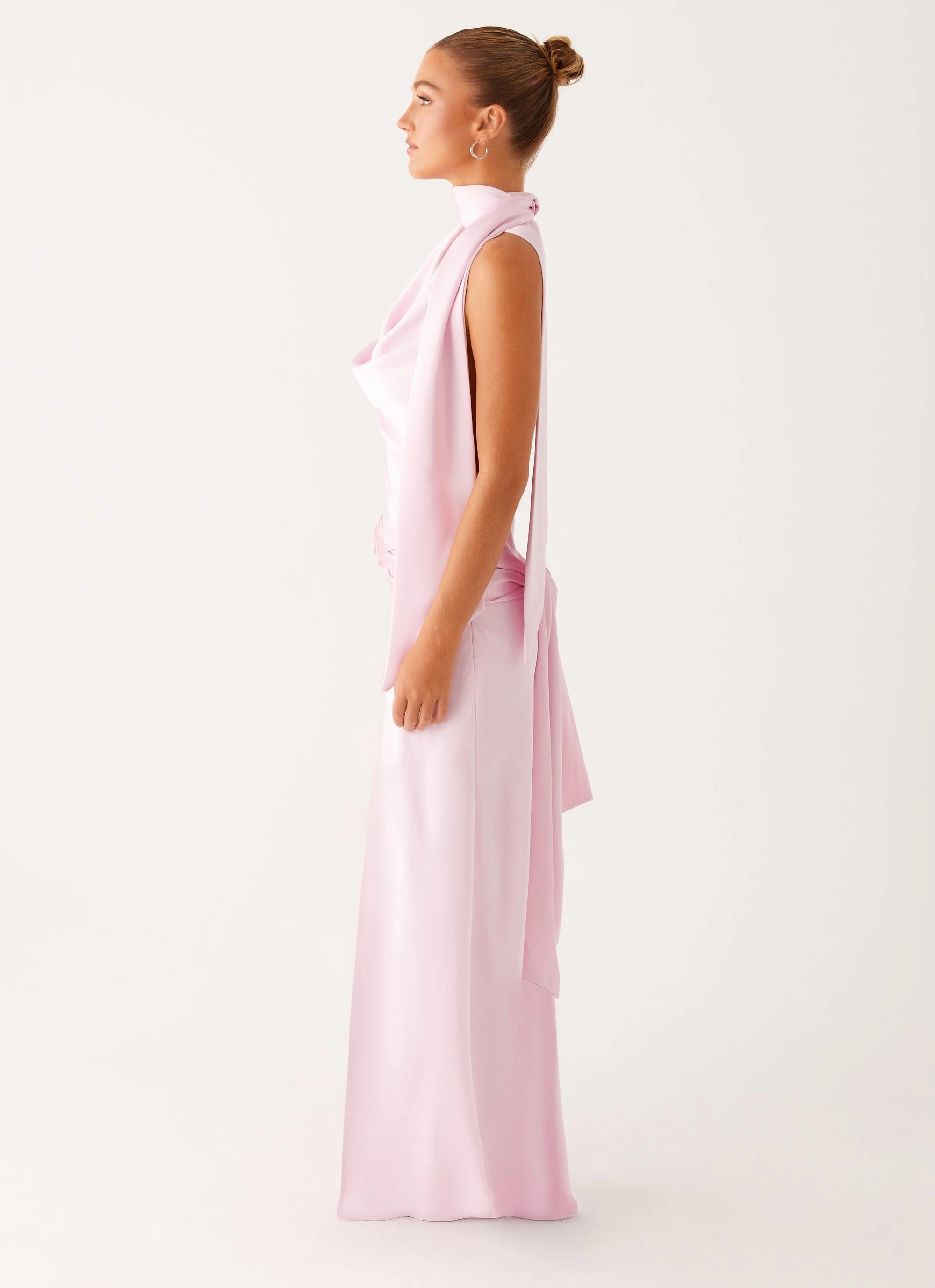 Subtle Stitch Cruise-Wear Imani Maxi Dress - Pink