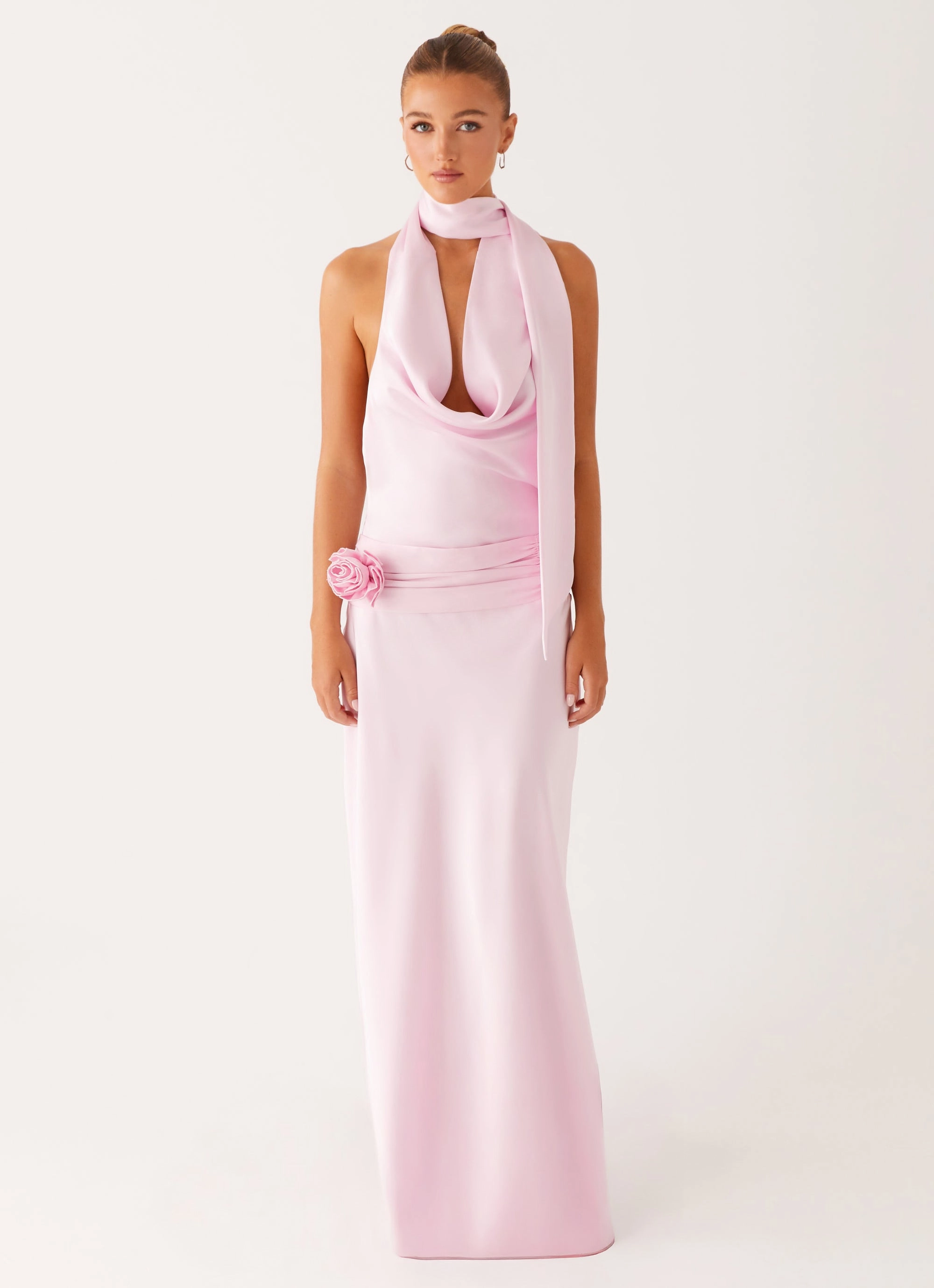 Love Energy Harmonious Layers Imani Maxi Dress - Pink