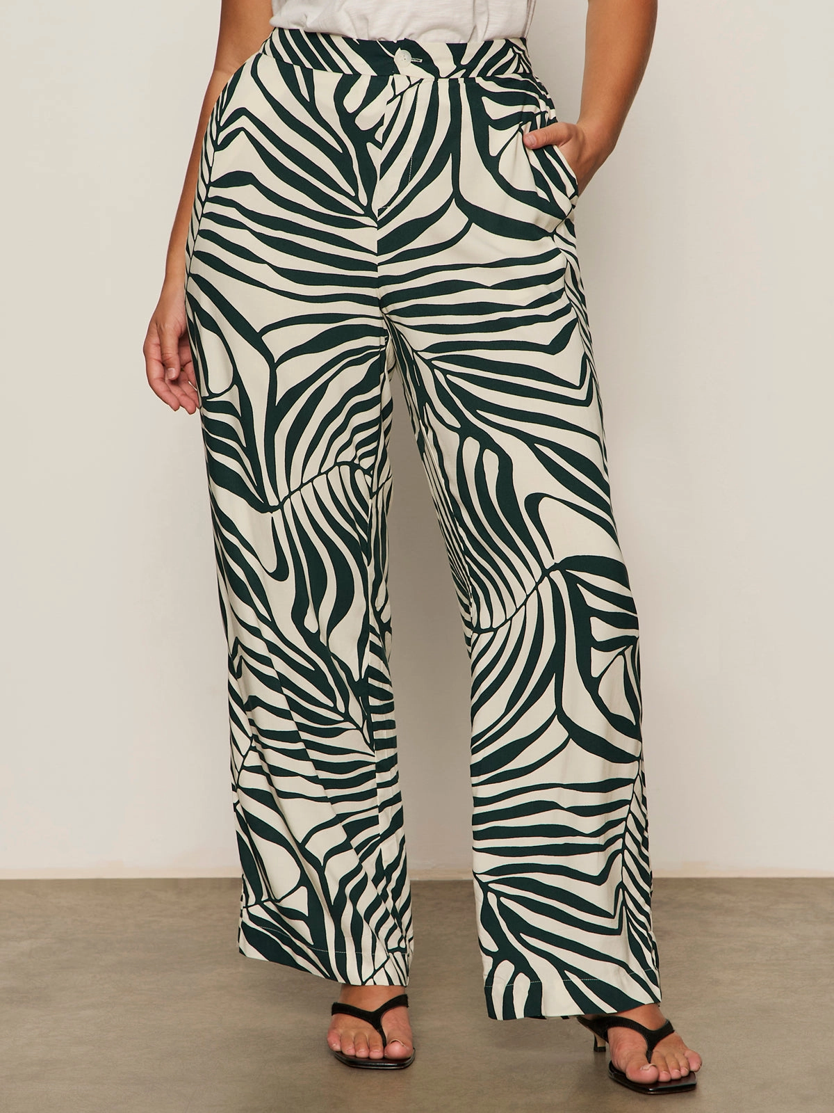 Hypoallergenic Fiber Adjustable Cuff System The Soft Trouser Green Oasis Extended Sizing